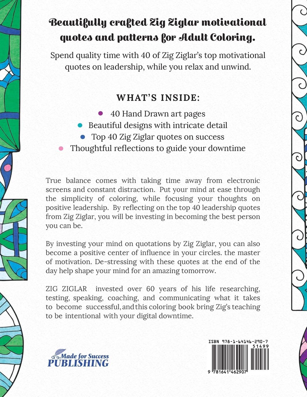 Rückseitencover Zig Ziglar's Leadership & Success