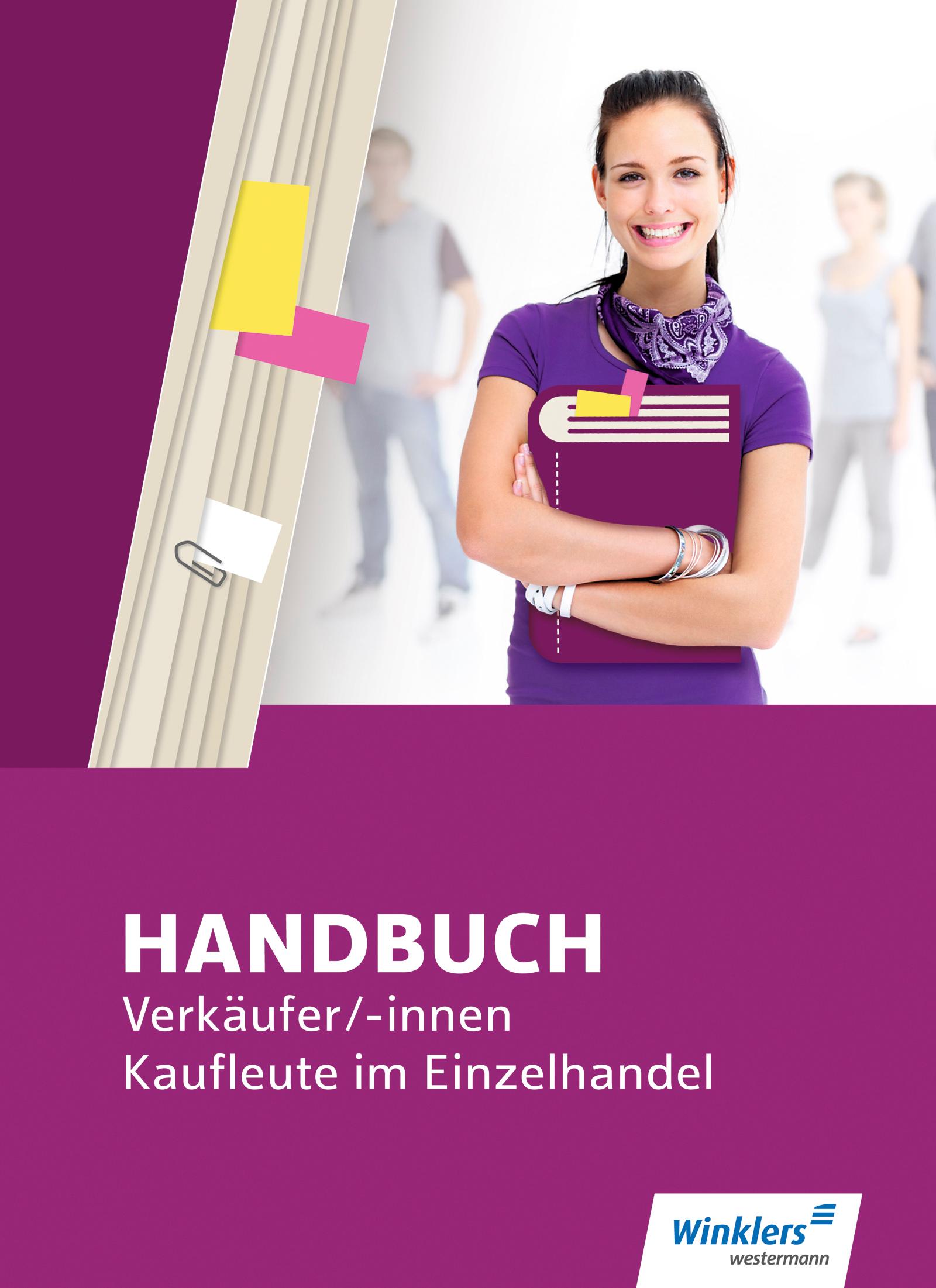 Vorderes Coverbild Handbuch Verkäufer / -innen, Kaufleute im Einzelhandel. Schulbuch