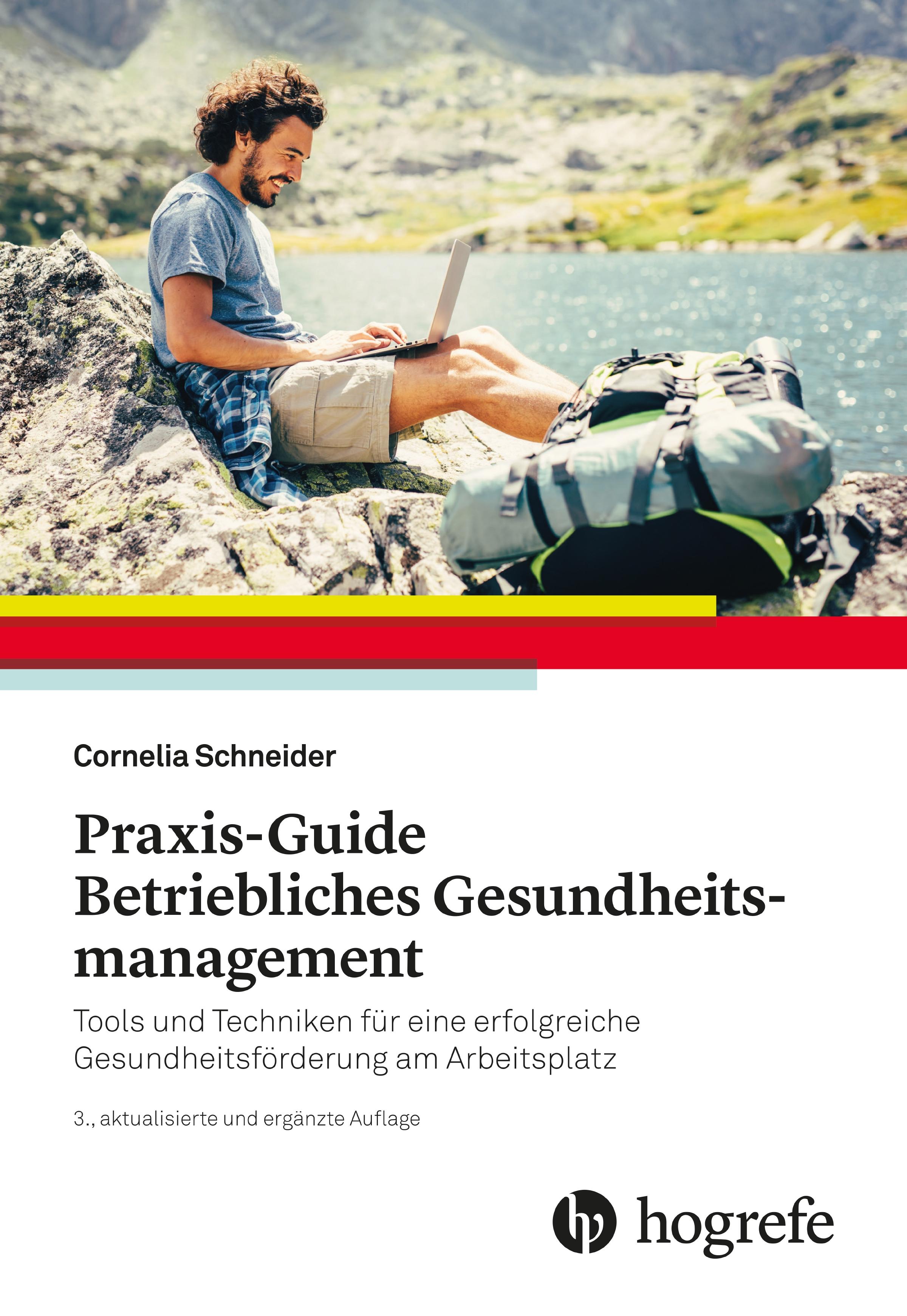 Vorderes Coverbild Praxis-Guide Betriebliches Gesundheitsmanagement