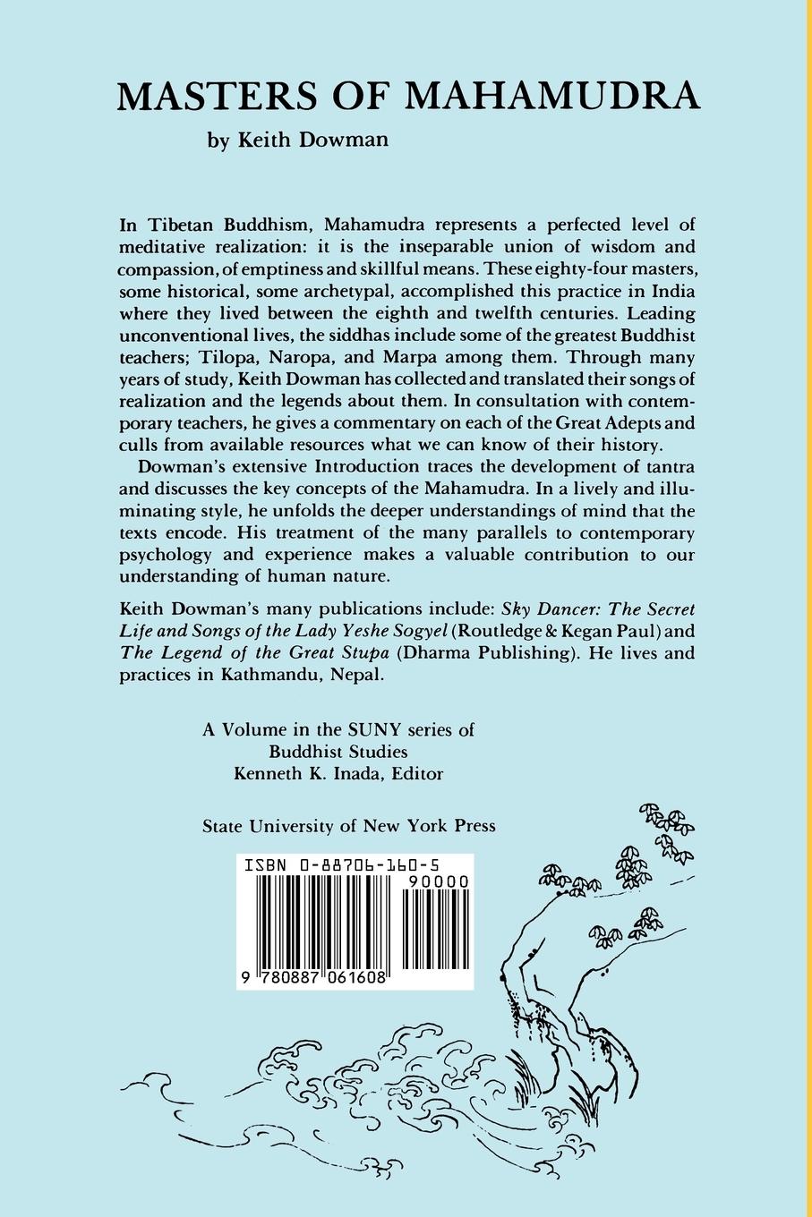 Rückseitencover Masters of Mahamudra