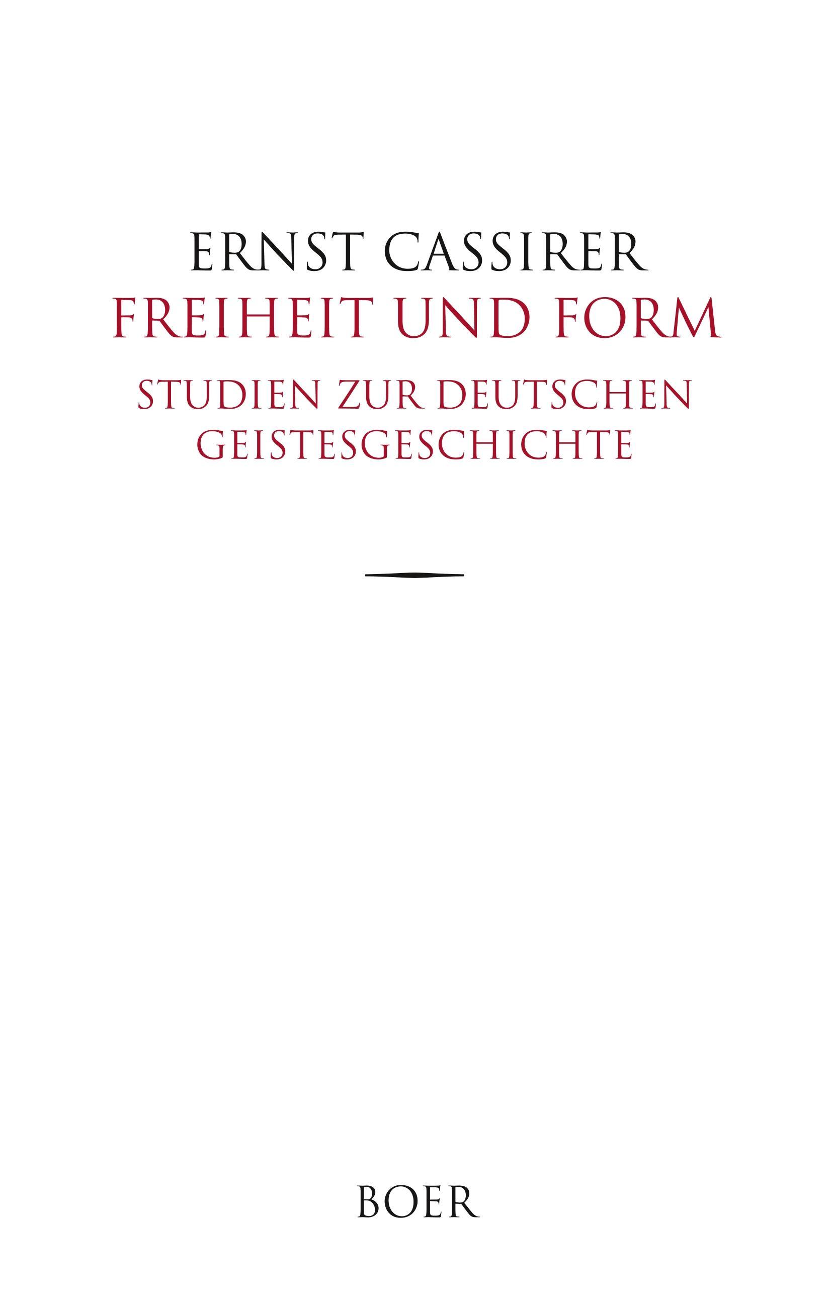Vorderes Coverbild Freiheit und Form