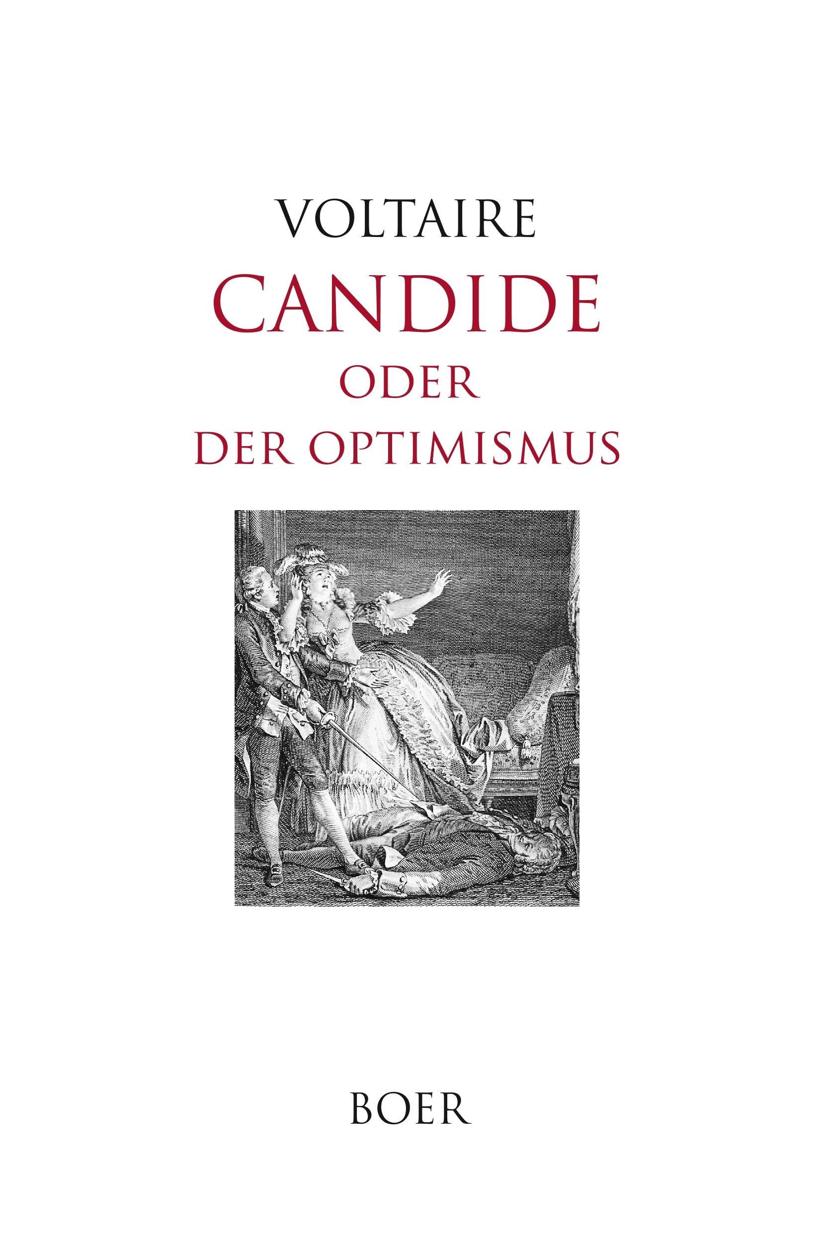 Vorderes Coverbild Candide oder der Optimismus