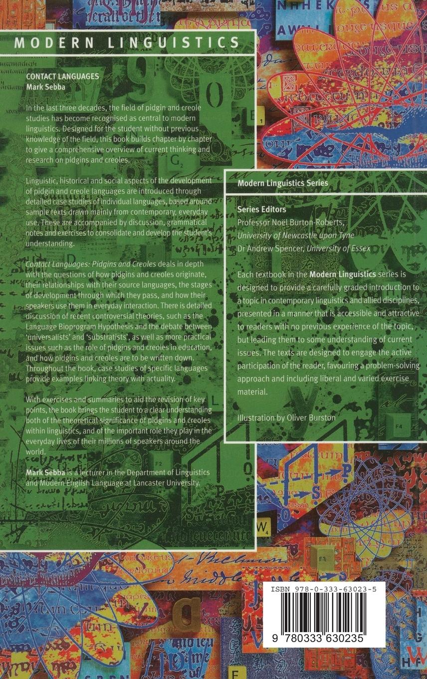 Rückseitencover Contact Languages