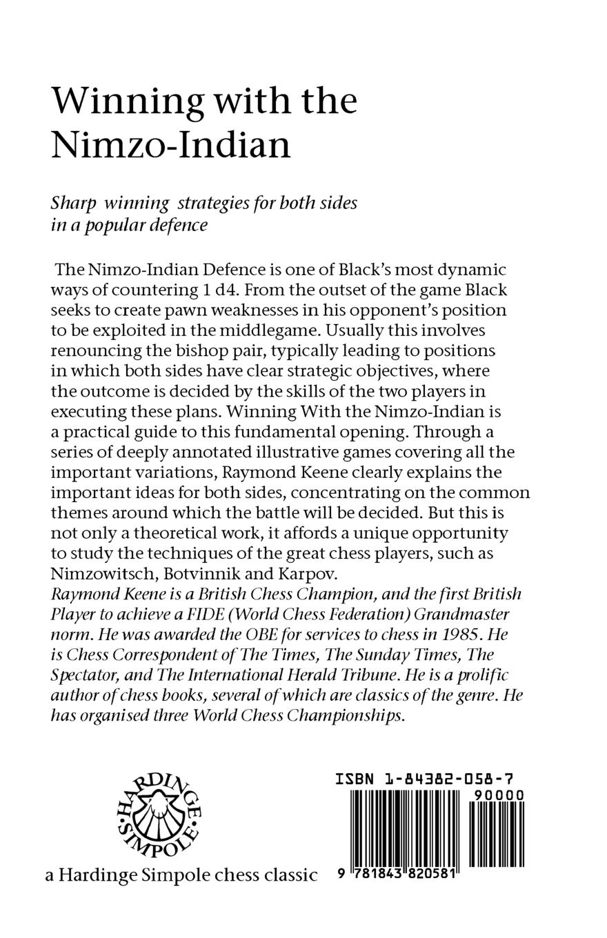Rückseitencover Winning with the Nimzo-Indian
