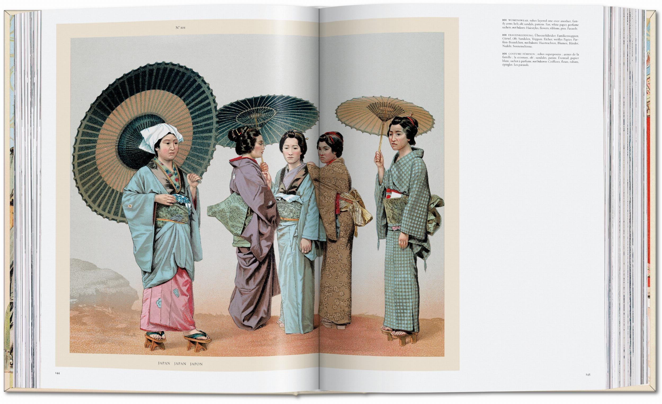 Beispielinhalt (Bild) Auguste Racinet. Complete Costume History