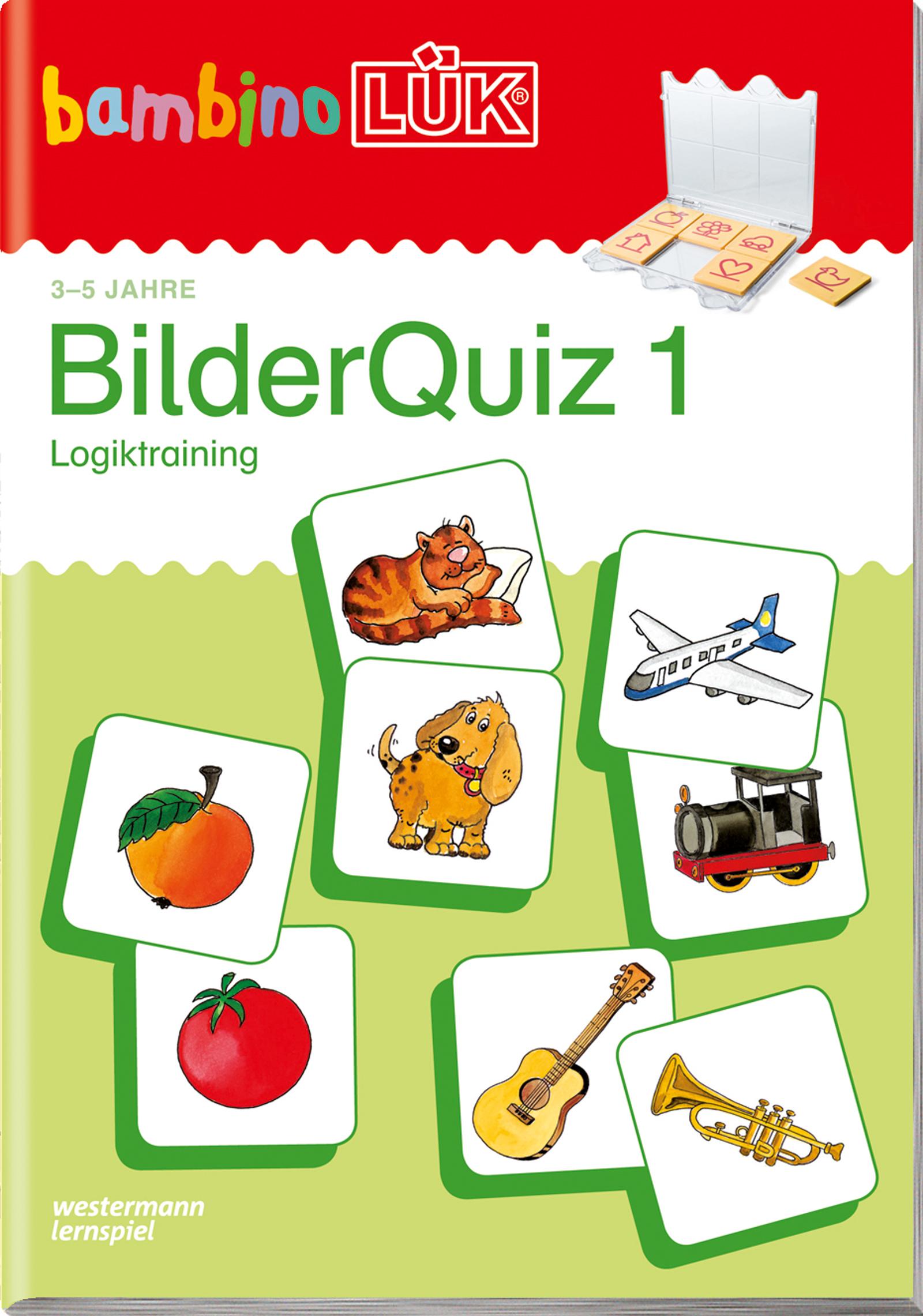 Vorderes Coverbild bambinoLÜK. Bilder Quiz 1
