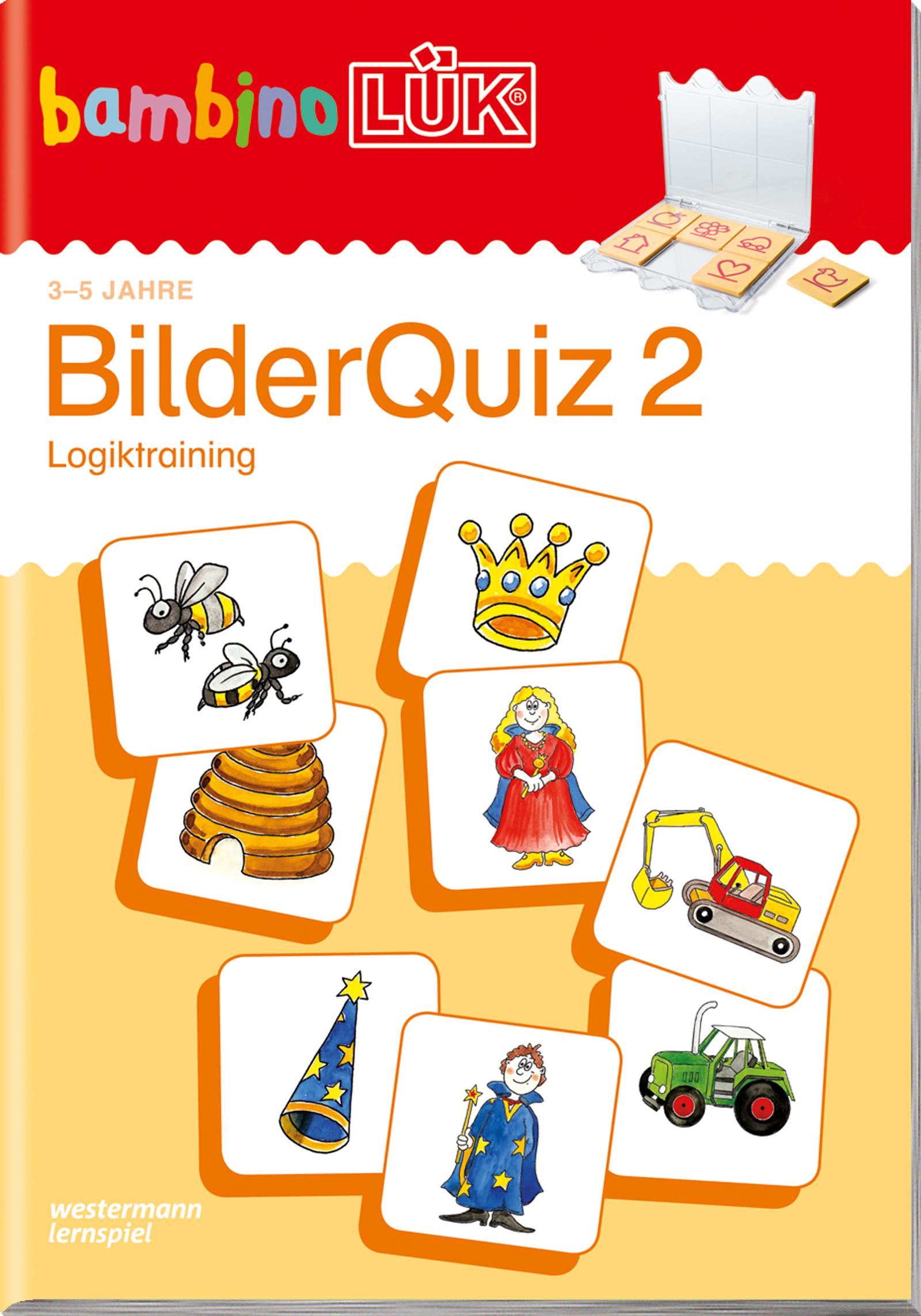 Vorderes Coverbild bambinoLÜK. Bilder Quiz 2