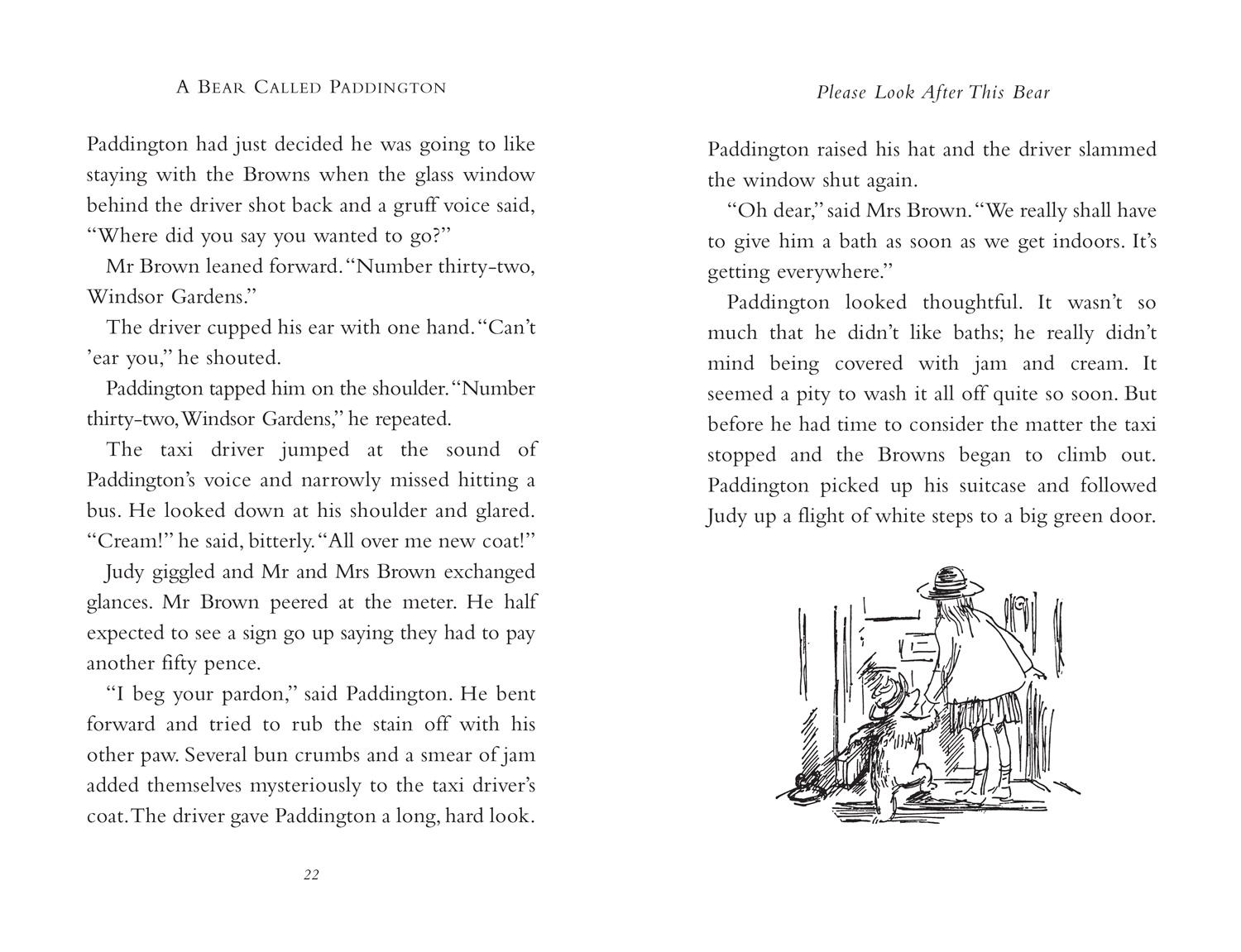 Beispielinhalt (Bild) A Bear Called Paddington