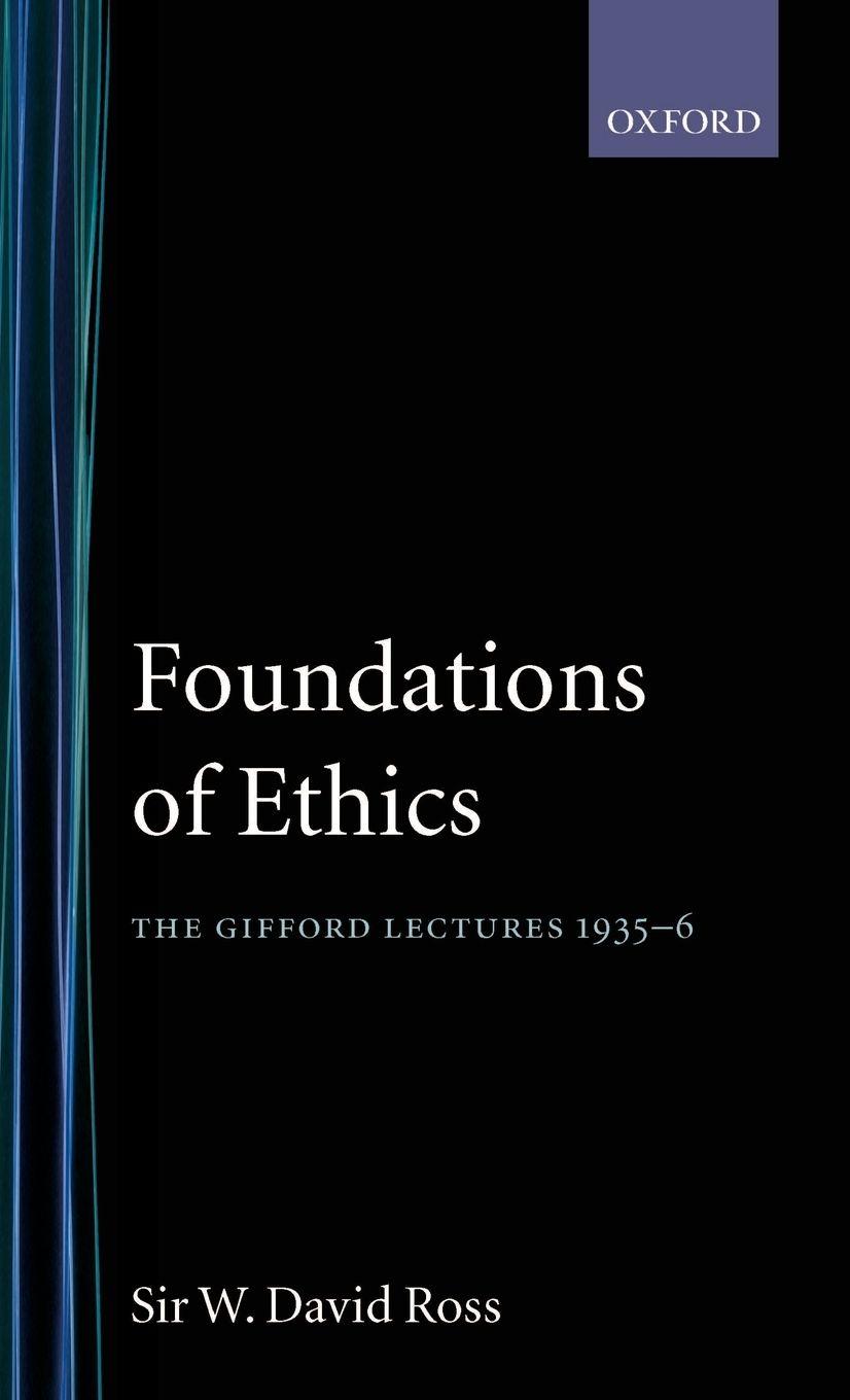 Vorderes Coverbild Foundations of Ethics