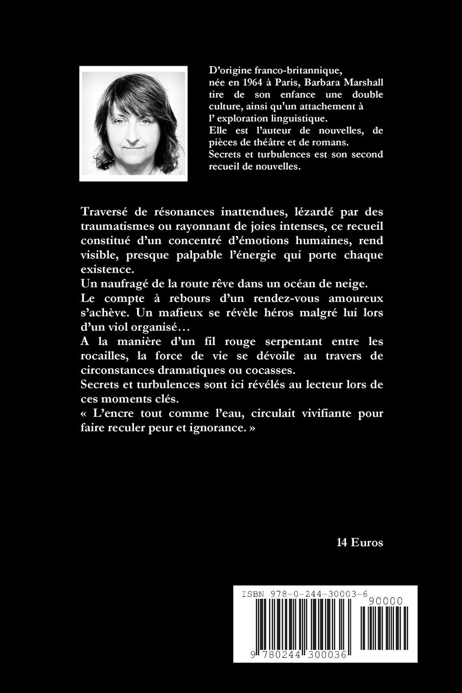 Rückseitencover Secrets et turbulences