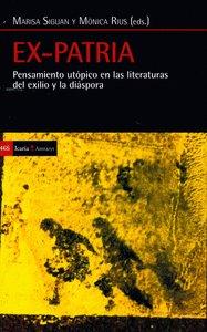 Vorderes Coverbild Ex-patria : pensamiento utópico en las literaturas del exilio y la diáspora