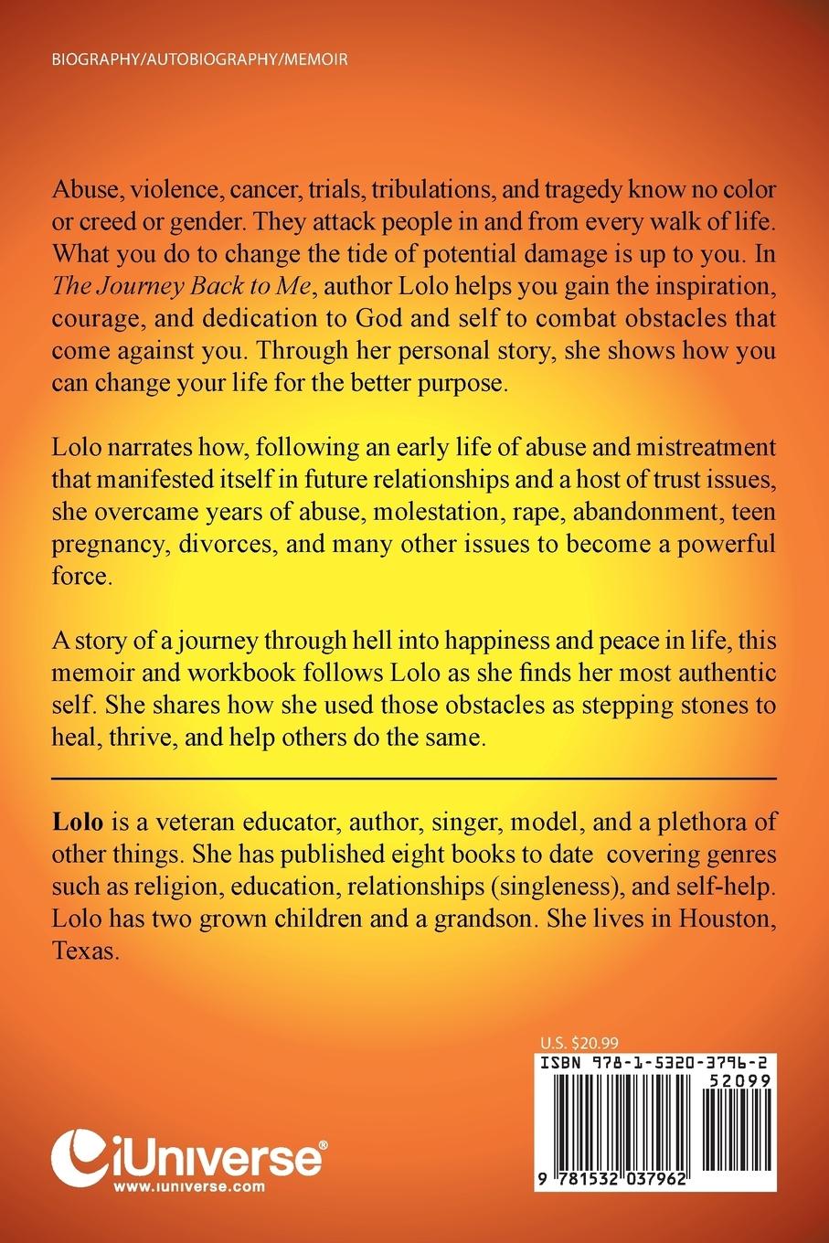 Rückseitencover The Journey Back to Me