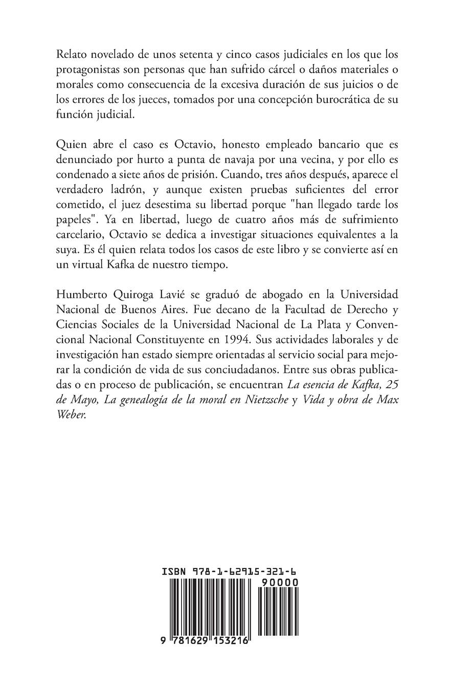 Rückseitencover La esencia de Kafka