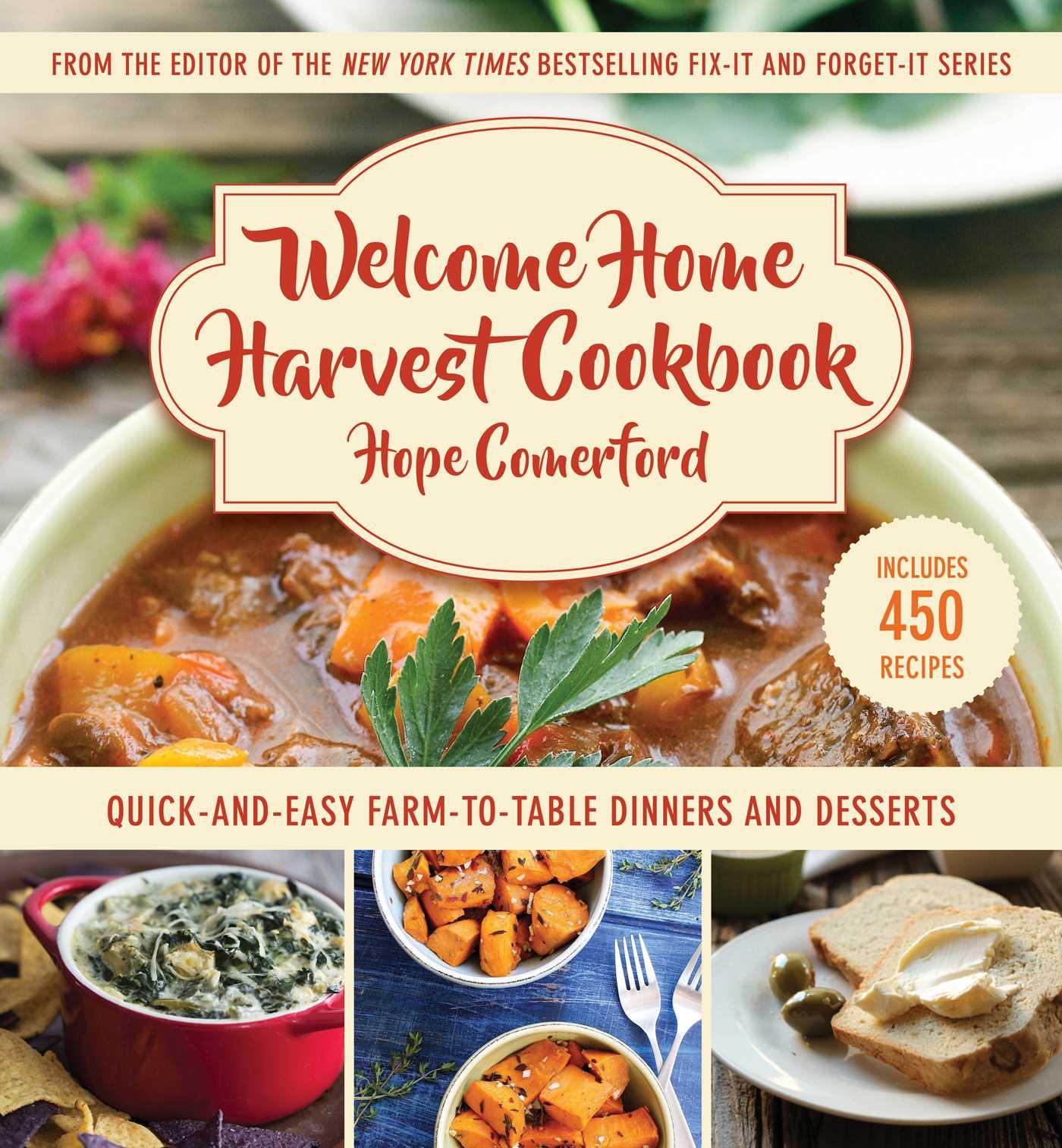 Vorderes Coverbild Welcome Home Harvest Cookbook