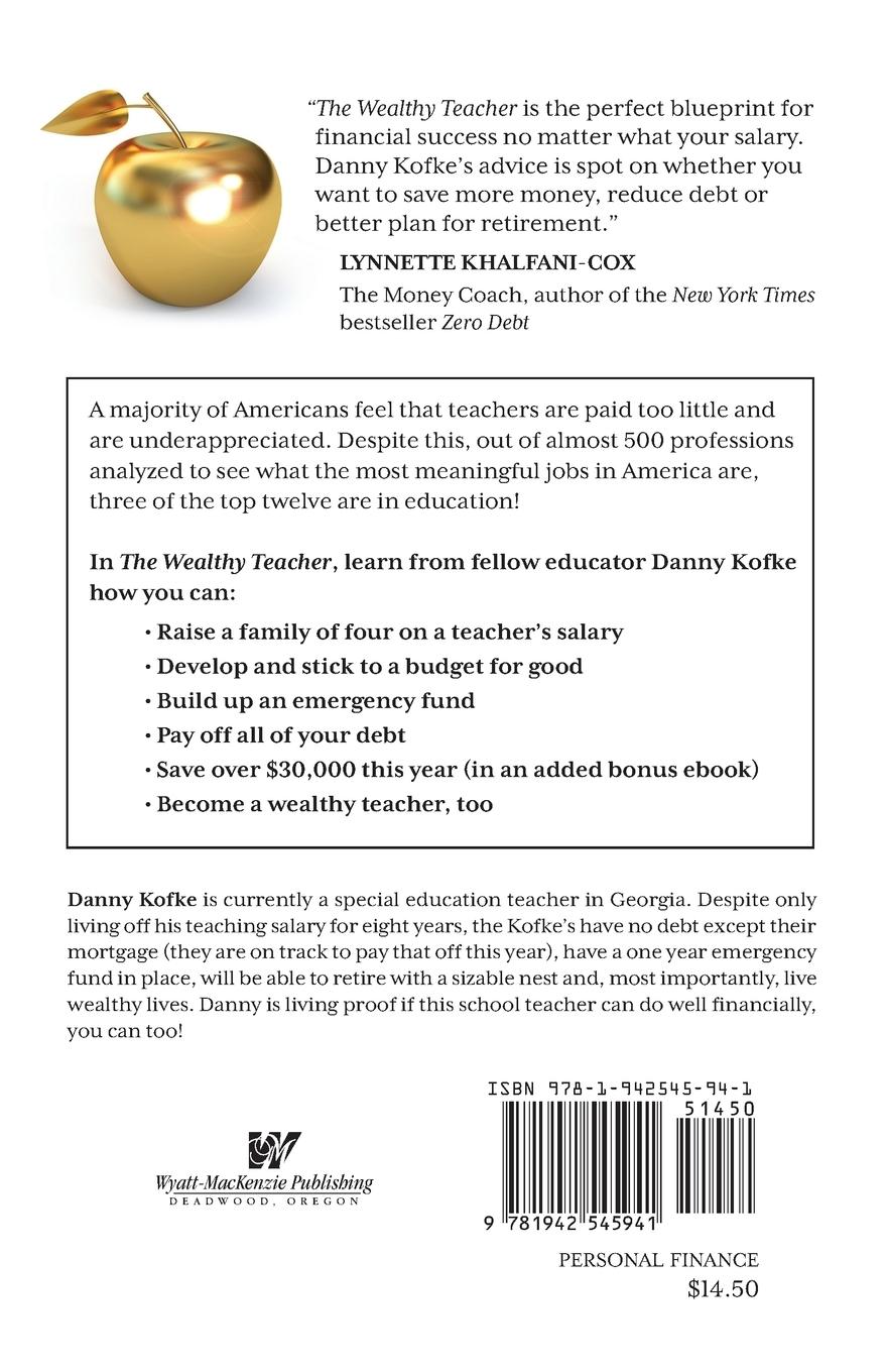 Rückseitencover The Wealthy Teacher
