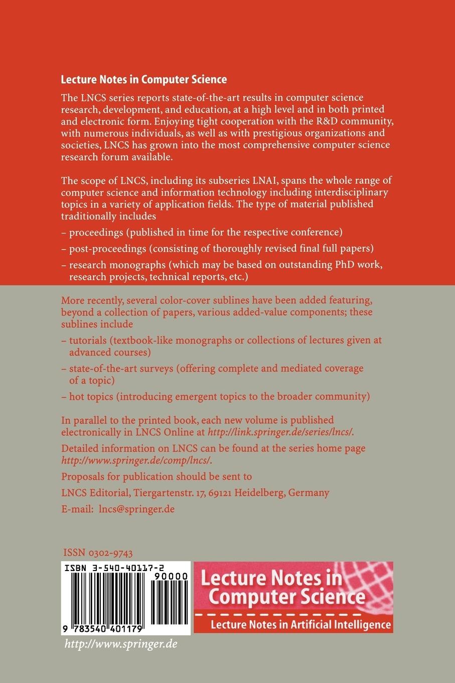 Rückseitencover Model Checking Software