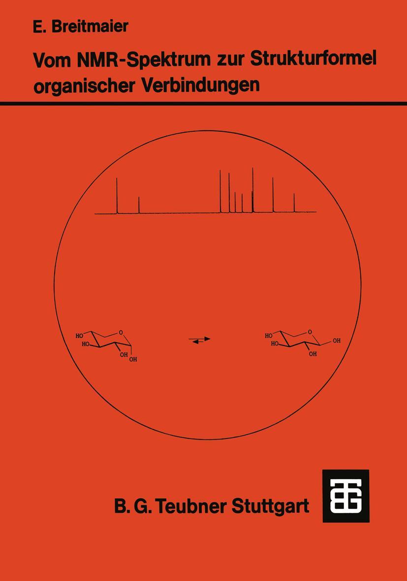 Vorderes Coverbild Vom NMR-Spektrum zur Strukturformel Organischer Verbindungen