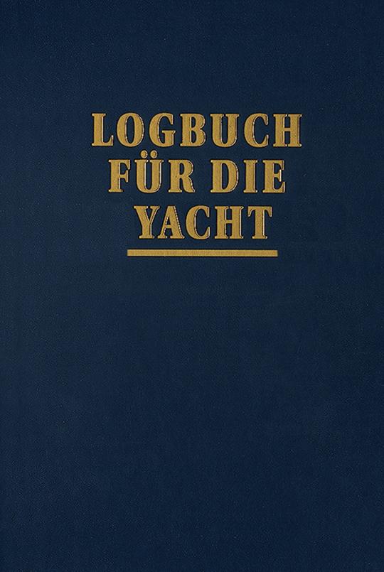 Vorderes Coverbild Logbuch für die Yacht