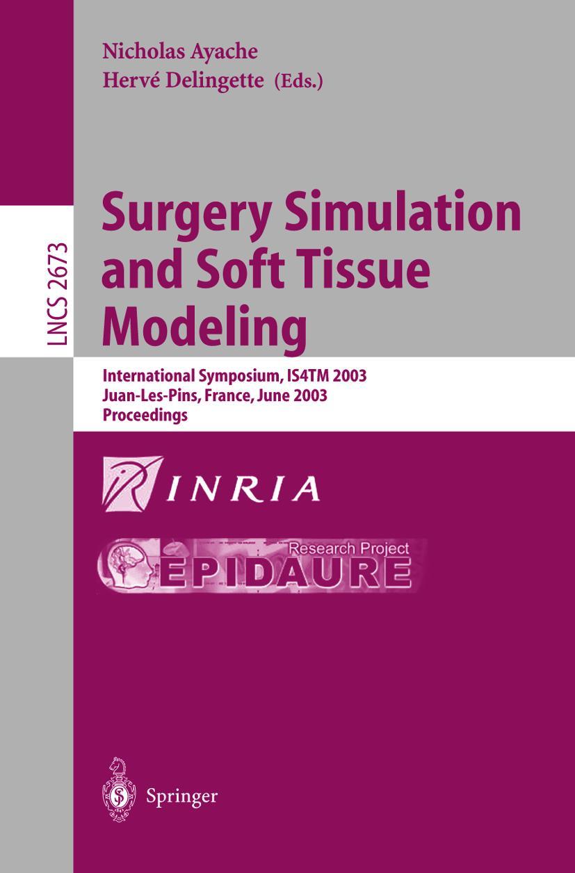 Vorderes Coverbild Surgery Simulation and Soft Tissue Modeling