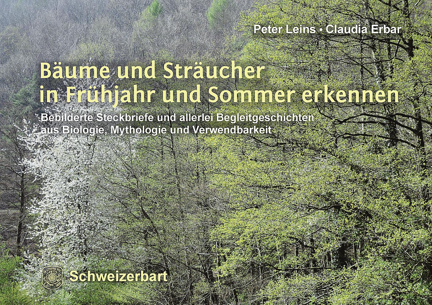 Vorderes Coverbild Bäume und Sträucher in Frühjahr und Sommer erkennen