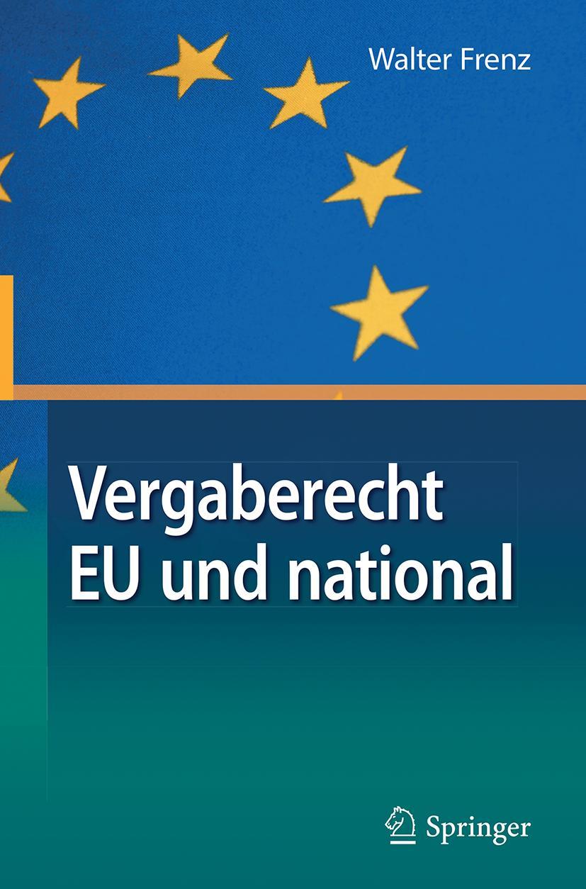 Vorderes Coverbild Vergaberecht EU und national