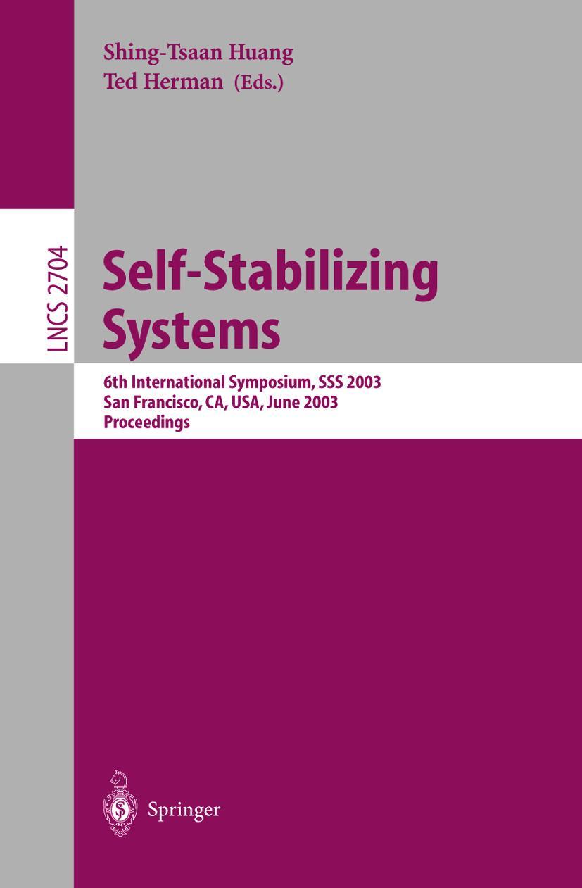 Vorderes Coverbild Self-Stabilizing Systems