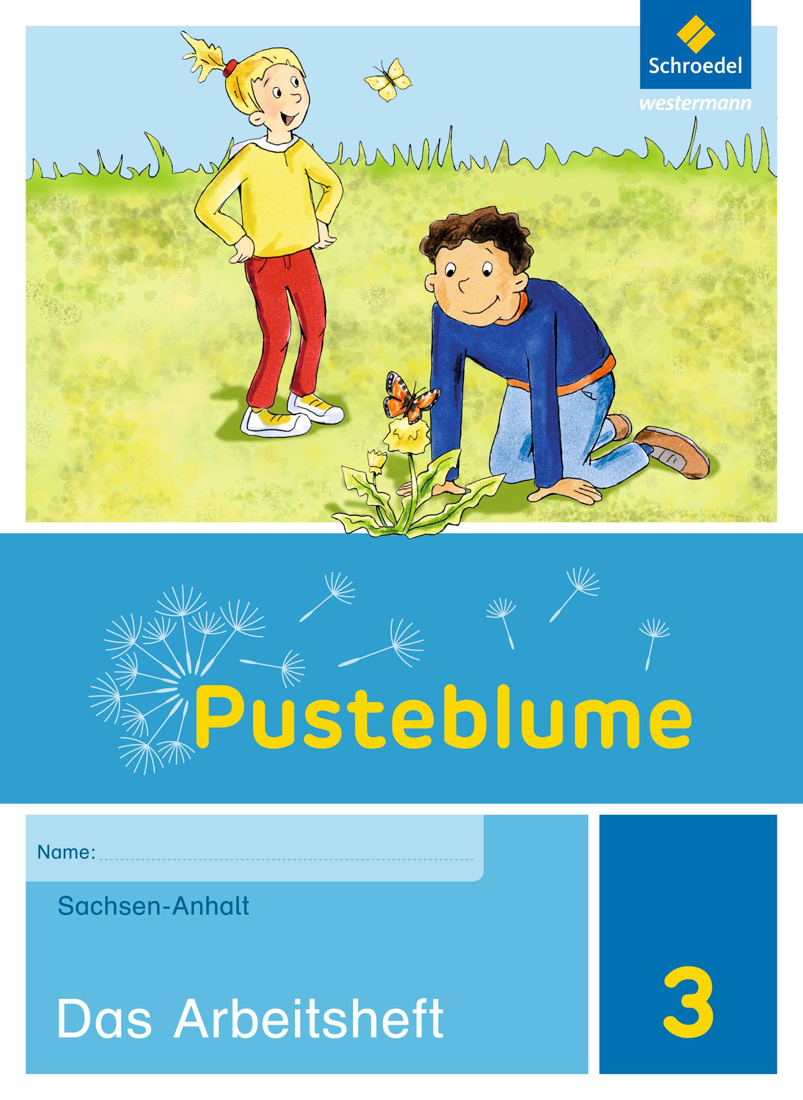 Vorderes Coverbild Pusteblume. Das Sachbuch 3. Arbeitsheft. Sachsen-Anhalt