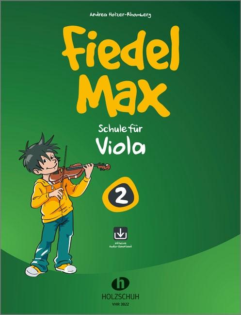 Vorderes Coverbild Fiedel-Max für Viola - Schule, Band 2