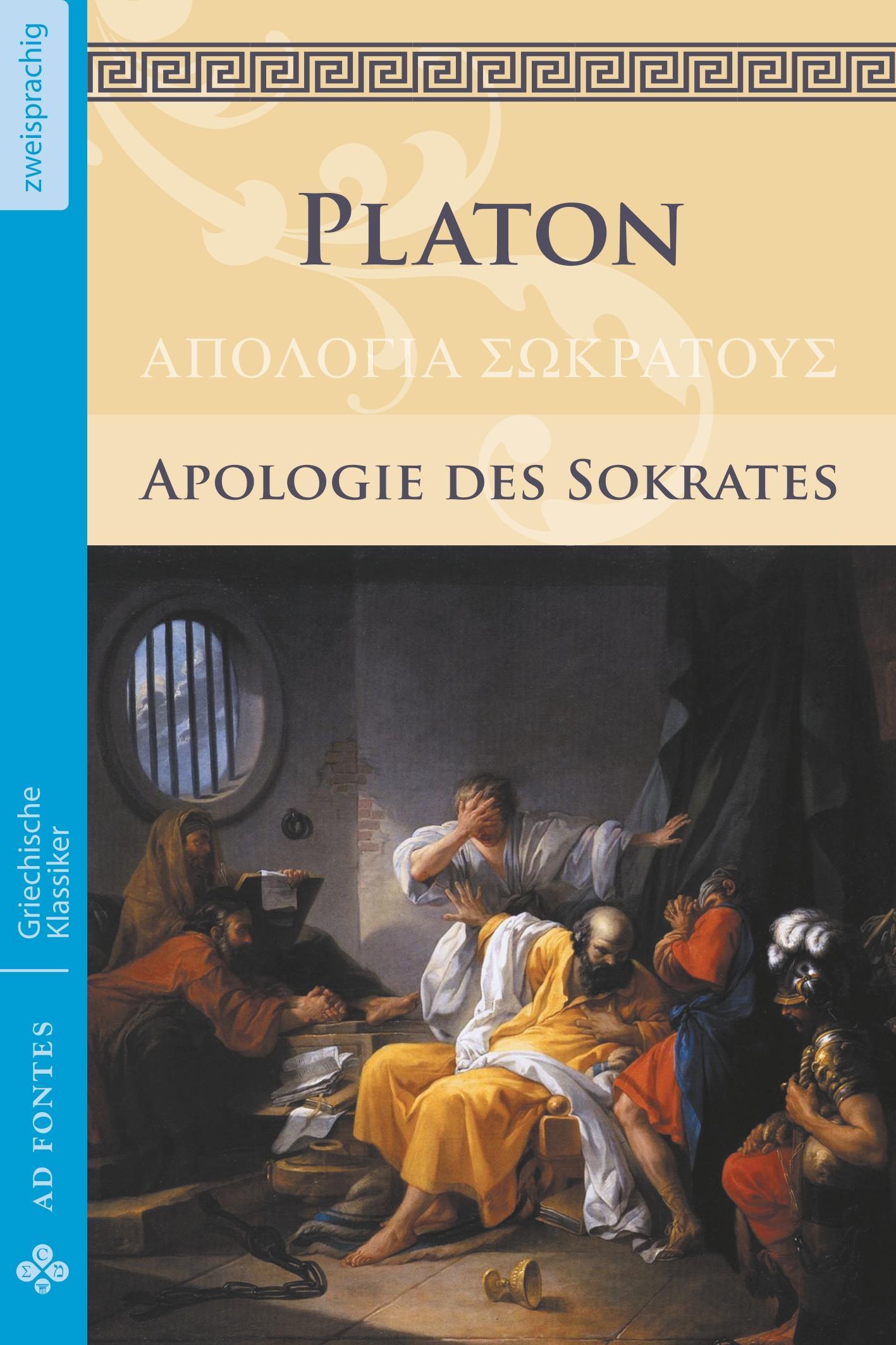 Vorderes Coverbild Apologie des Sokrates