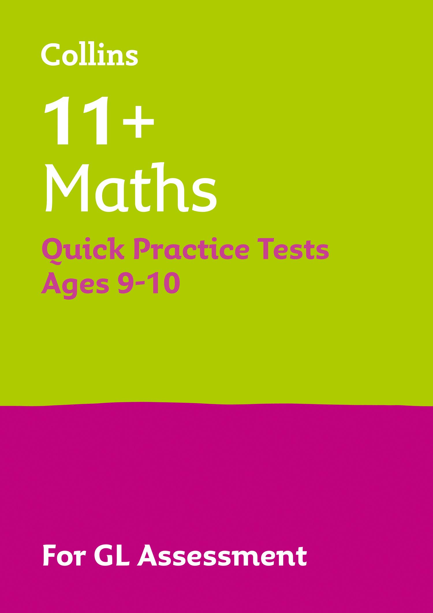 Vorderes Coverbild 11+ Maths Quick Practice Tests Age 9-10 (Year 5)