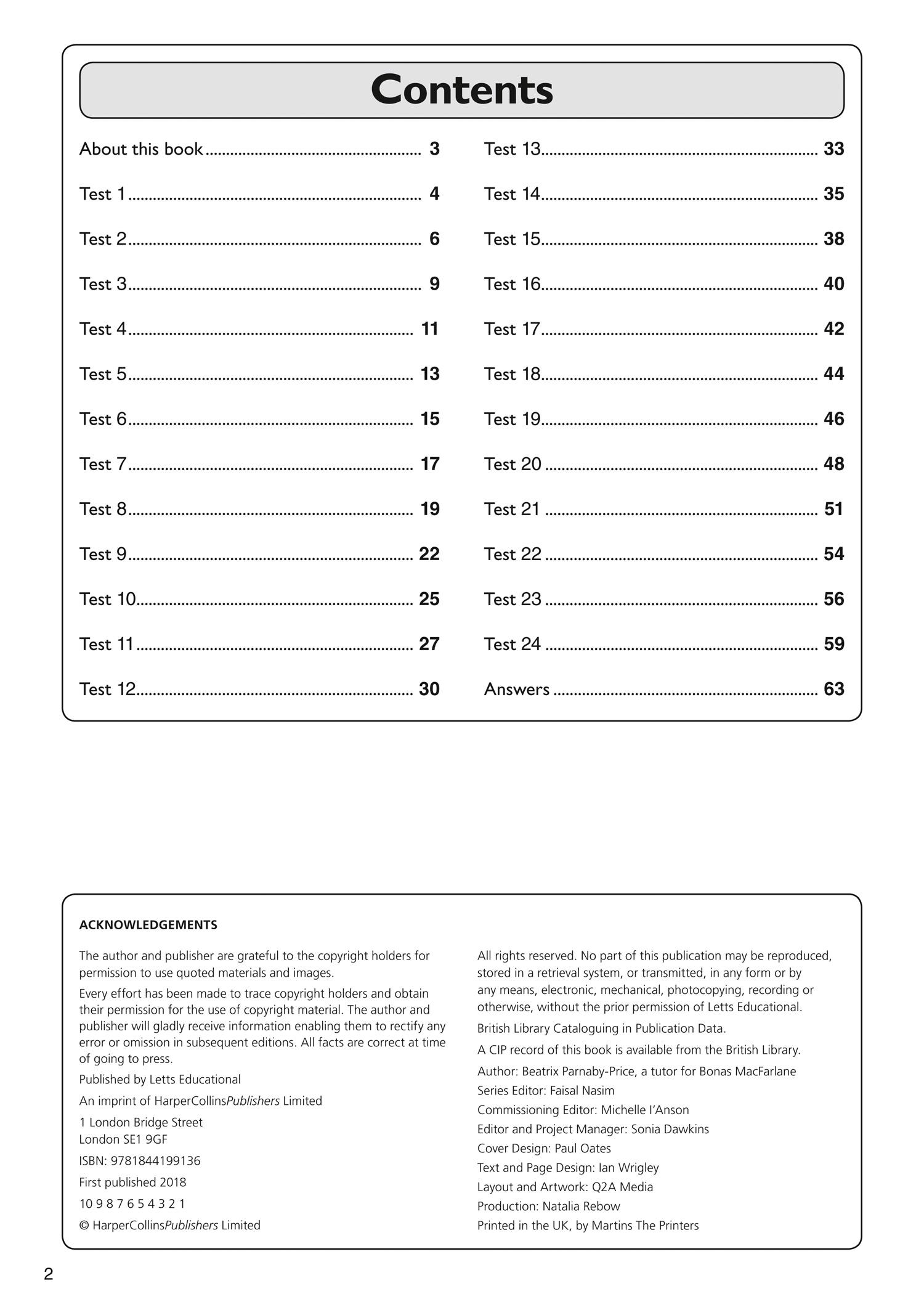 Beispielinhalt (Bild) 11+ Non-Verbal Reasoning Quick Practice Tests Age 9-10 (Year 5)