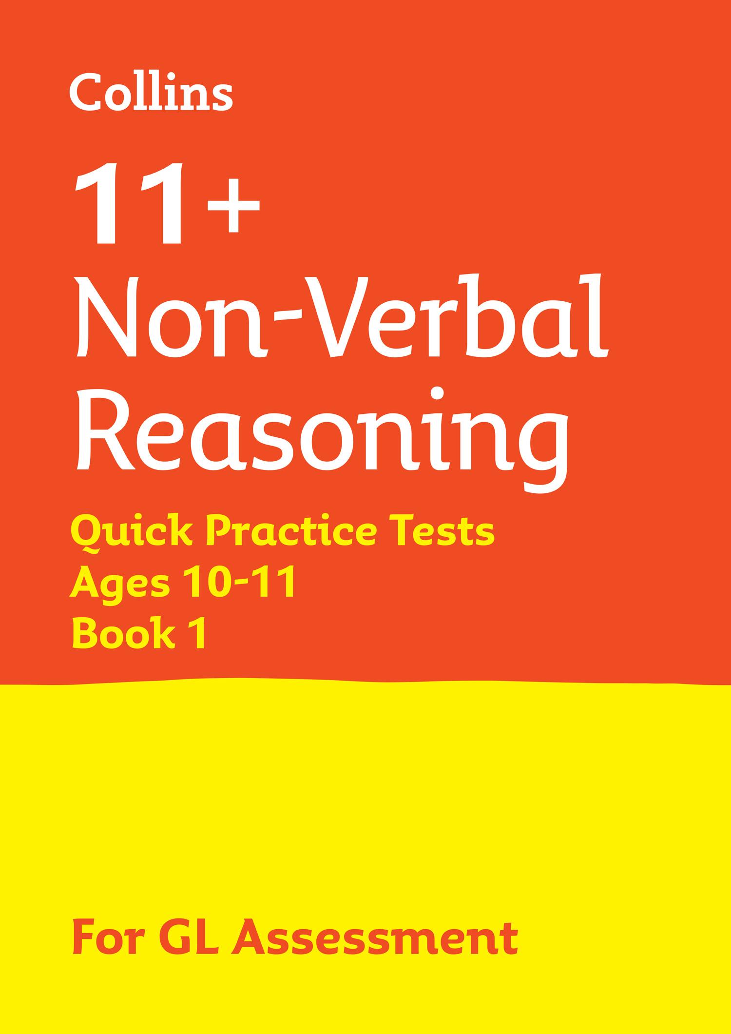 Vorderes Coverbild 11+ Non-Verbal Reasoning Quick Practice Tests Age 10-11 (Year 6) Book 1