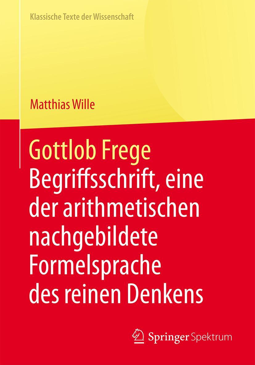 Vorderes Coverbild Gottlob Frege
