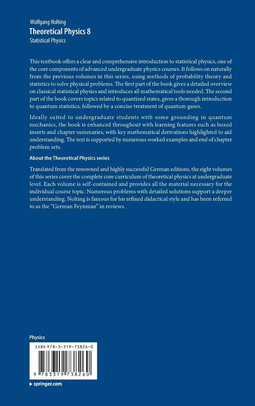 Rückseitencover Theoretical Physics 8