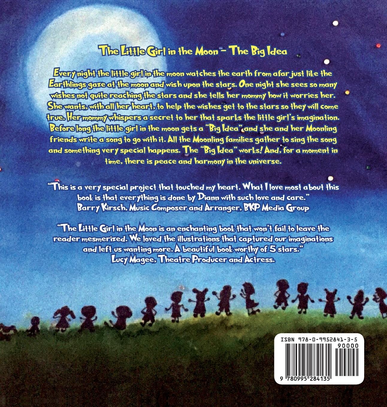 Rückseitencover The Little Girl in the Moon