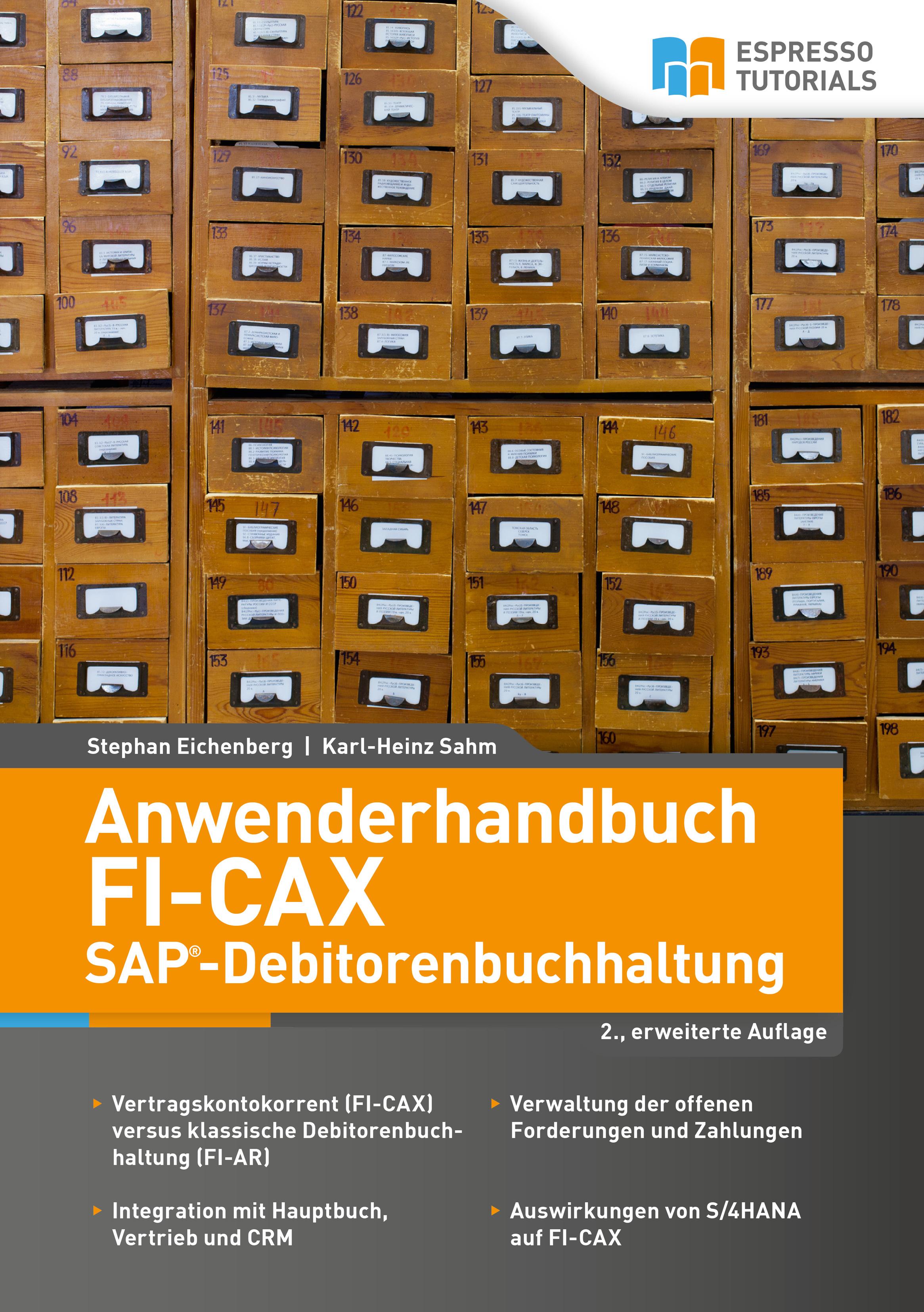 Vorderes Coverbild Anwenderhandbuch FI-CAx (SAP®-Debitorenbuchhaltung)