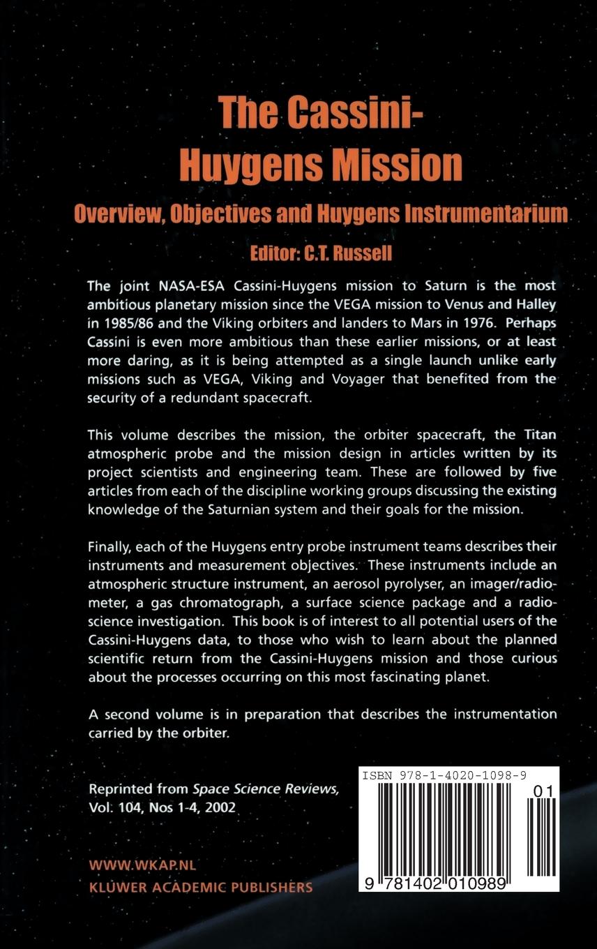 Rückseitencover The Cassini-Huygens Mission
