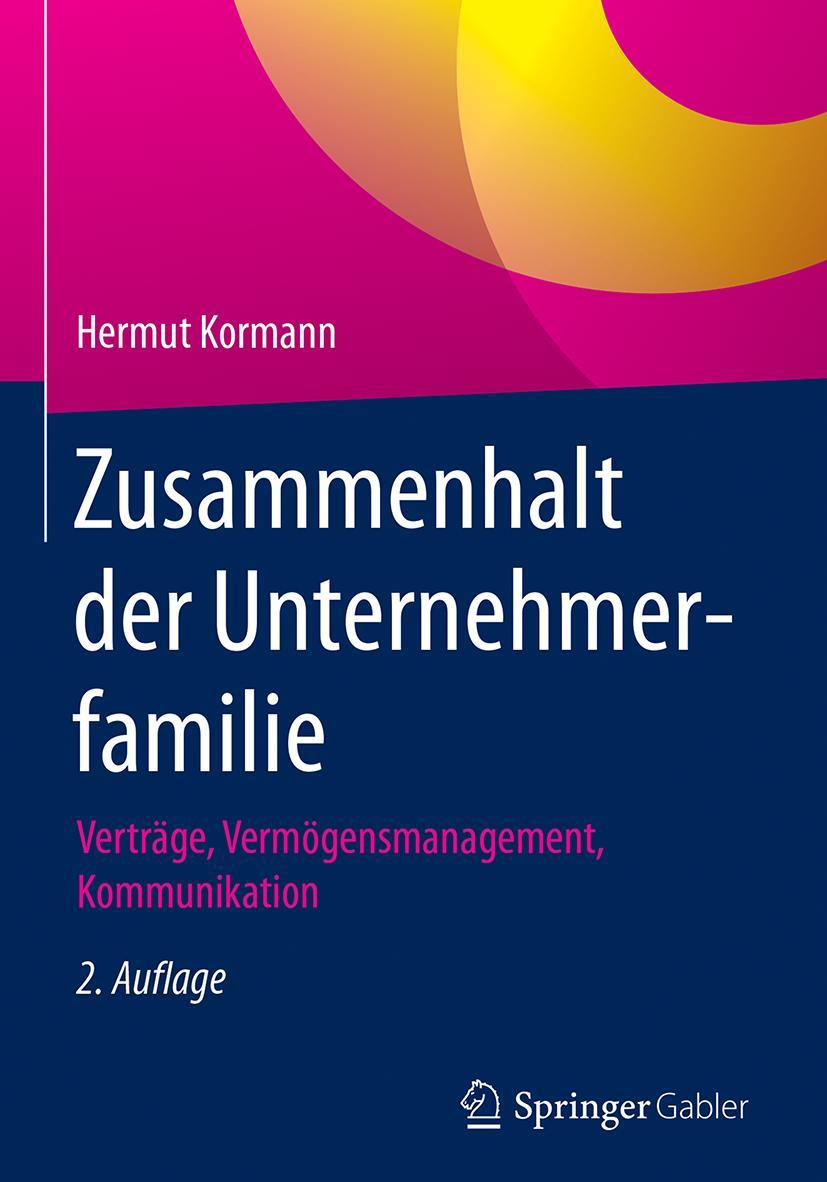 Vorderes Coverbild Zusammenhalt der Unternehmerfamilie