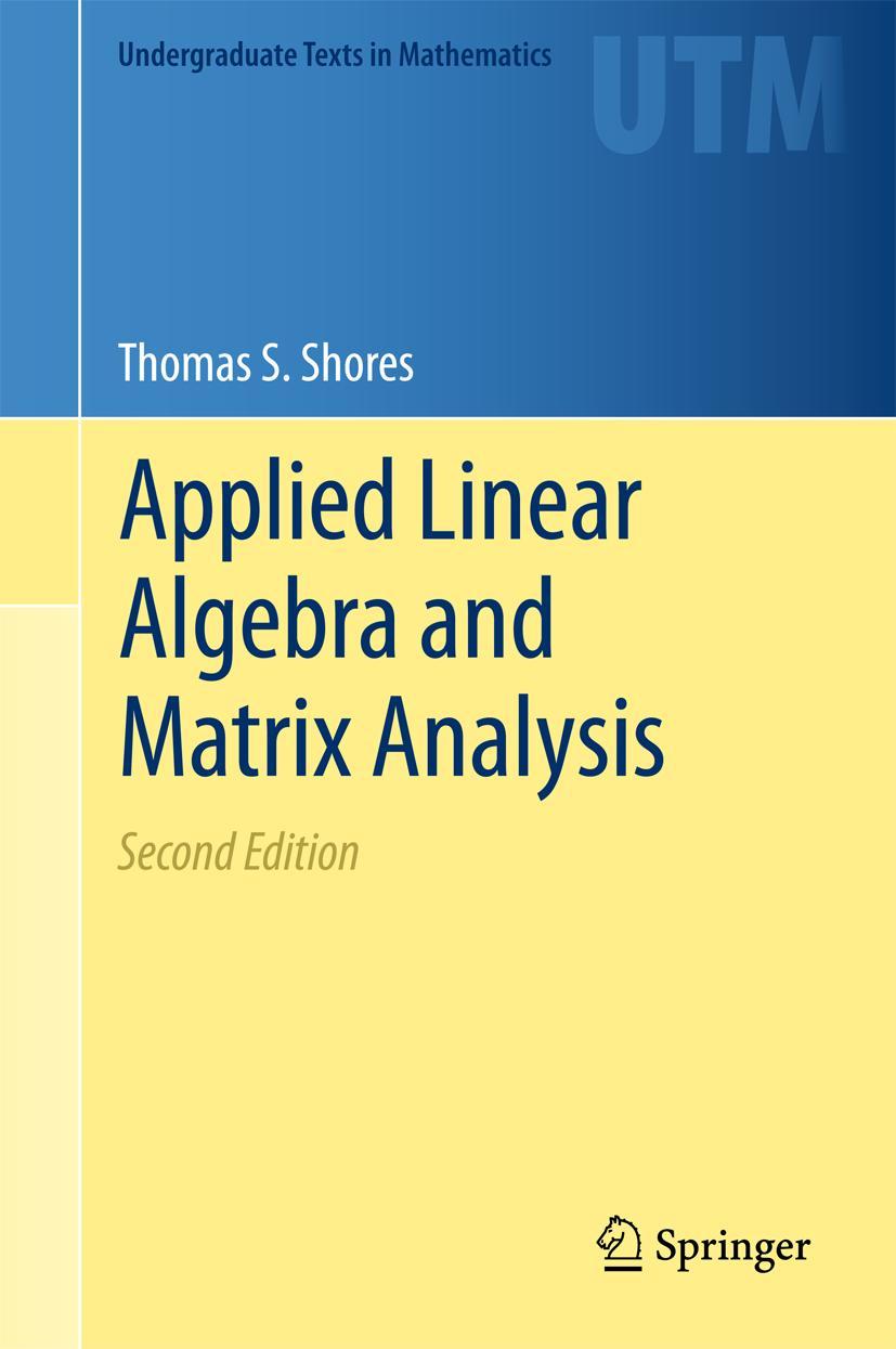Vorderes Coverbild Applied Linear Algebra and Matrix Analysis