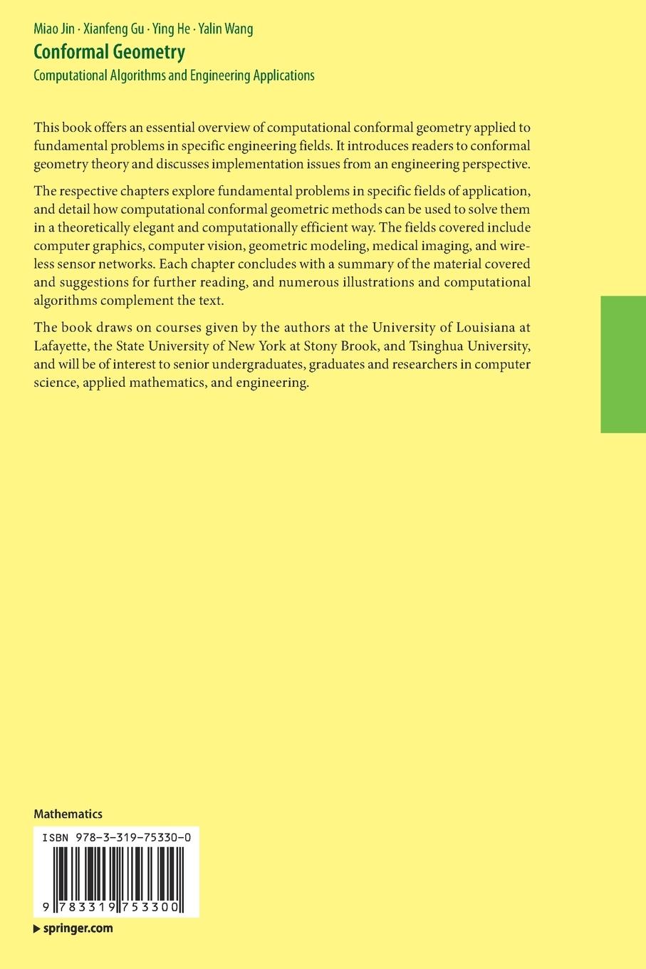 Rückseitencover Conformal Geometry