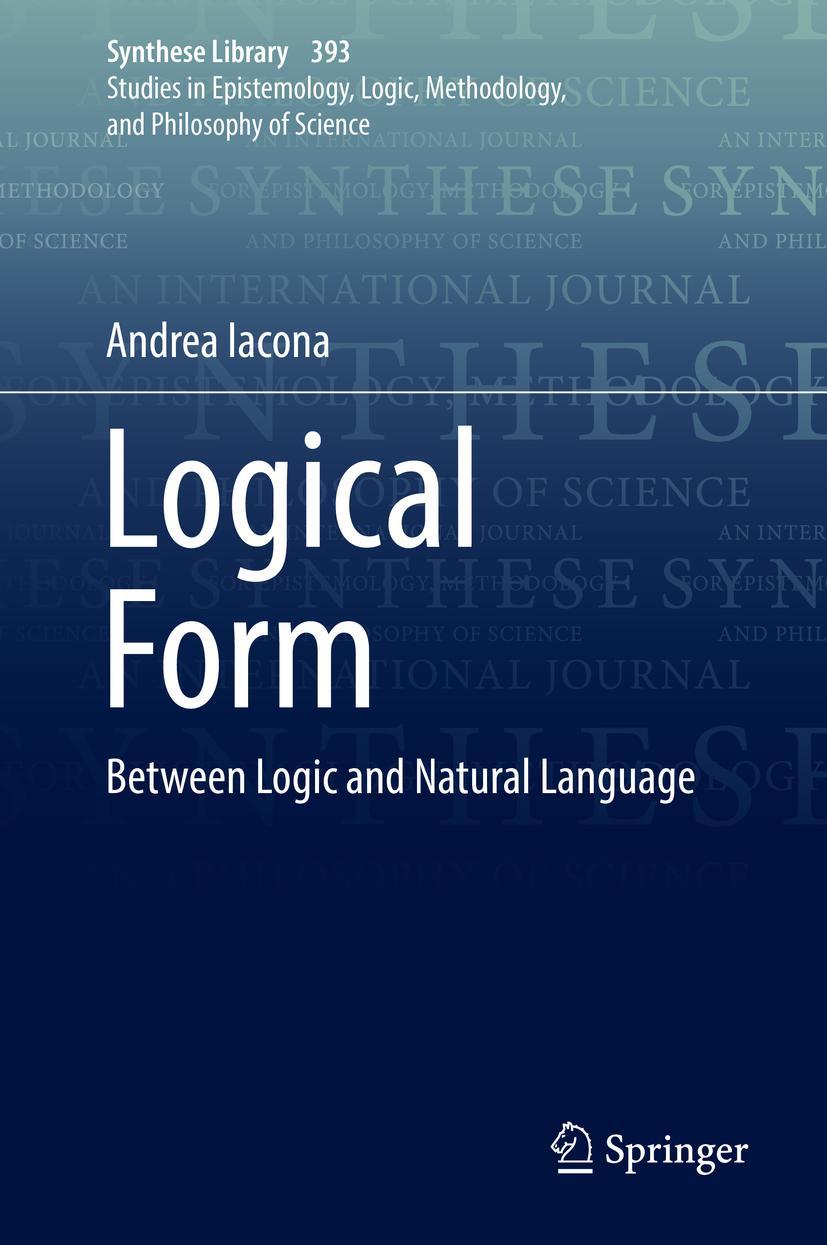 Vorderes Coverbild Logical Form