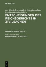 Vorderes Coverbild Handelsgesellschaften, 3