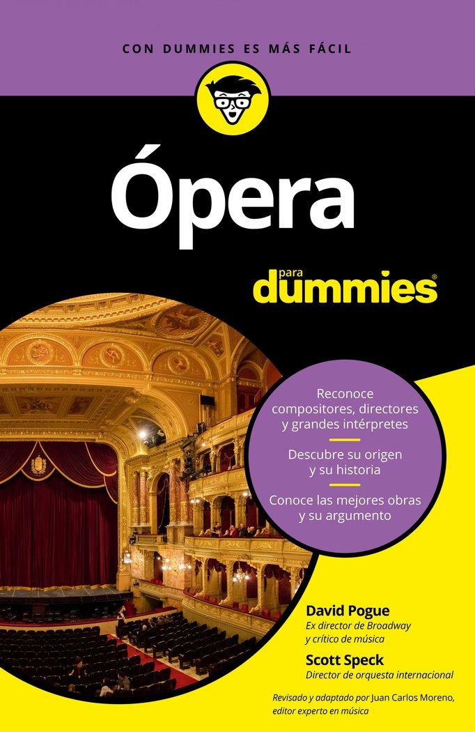 Vorderes Coverbild Ópera para Dummies