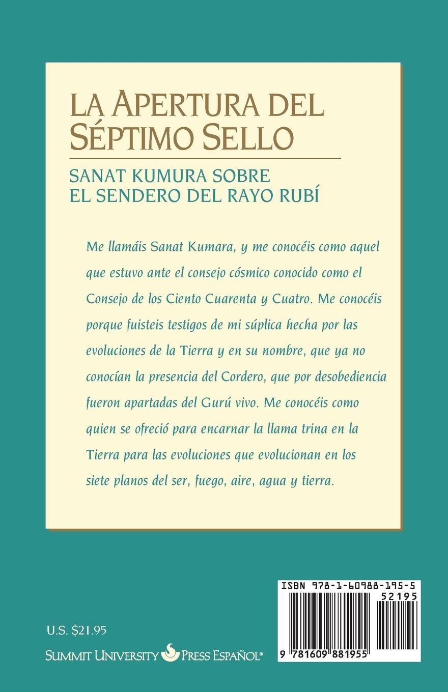 Rückseitencover La Apertura del Septimo Sello