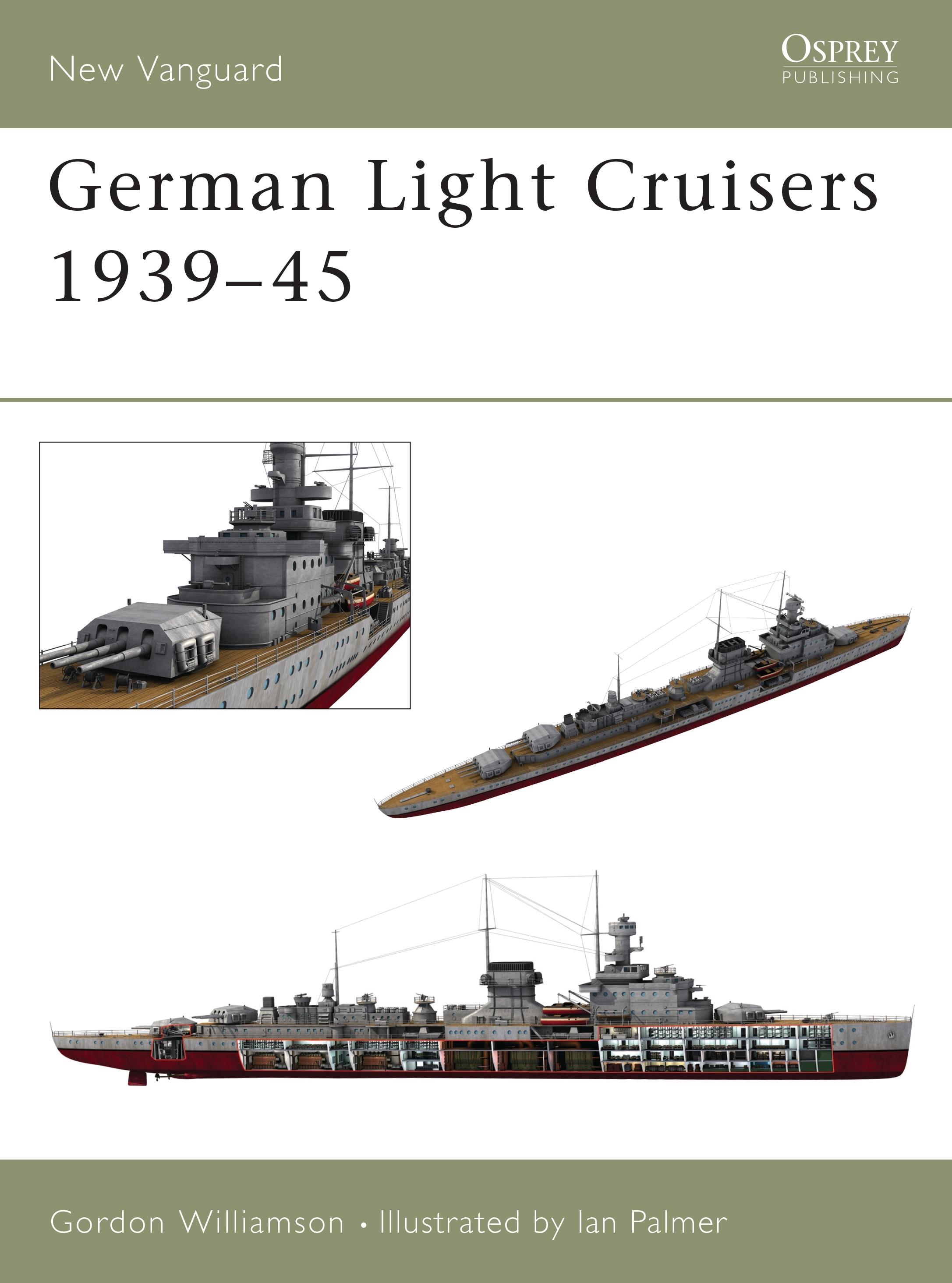 Vorderes Coverbild German Light Cruisers 1939-45