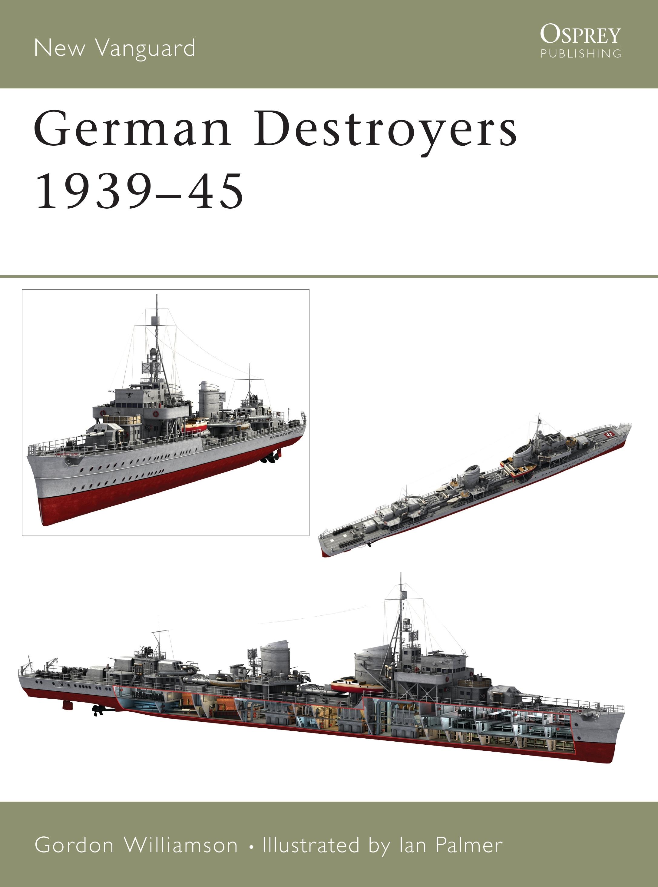Vorderes Coverbild German Destroyers 1939-45