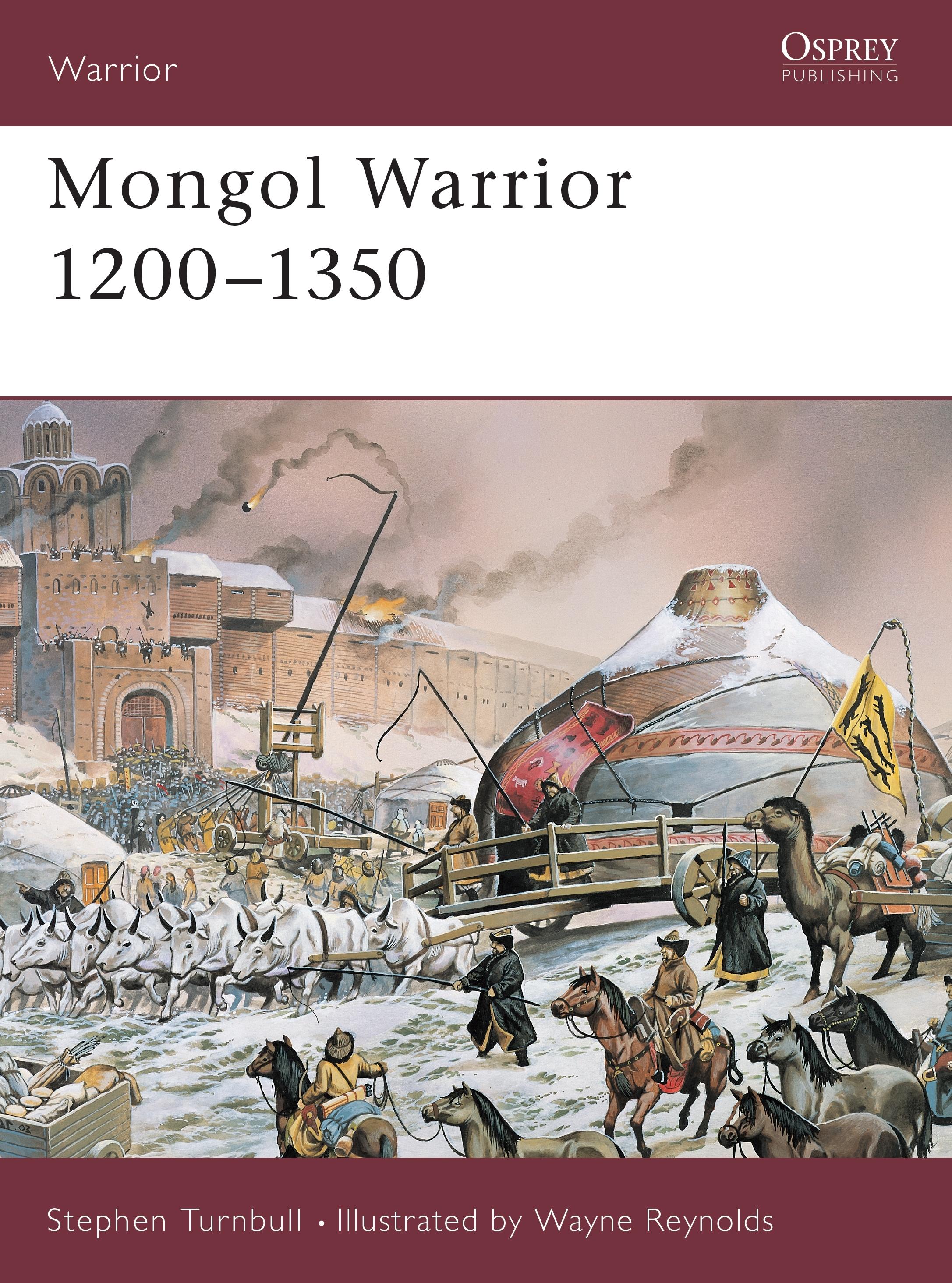 Vorderes Coverbild Mongol Warrior 1200-1350