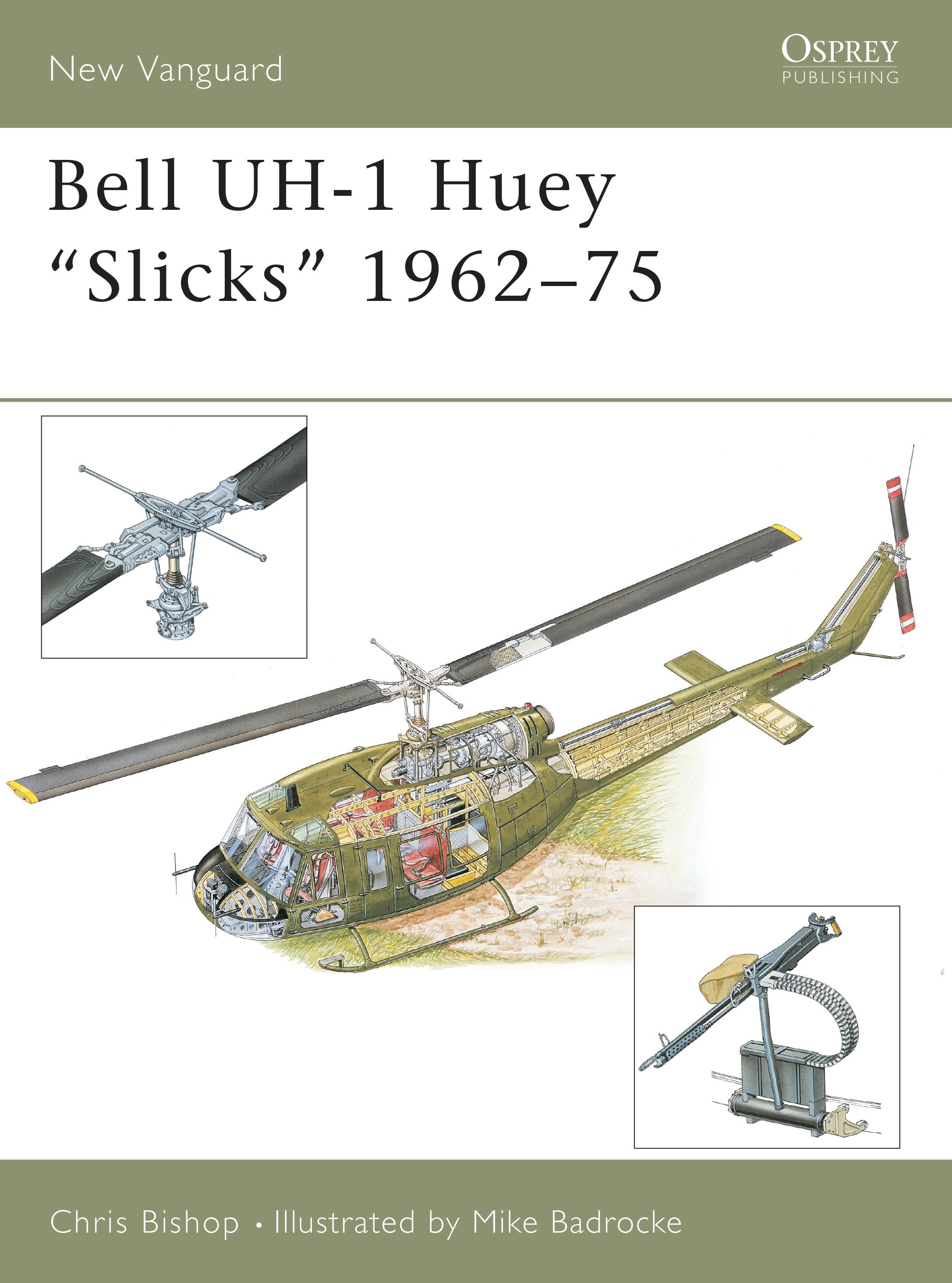 Vorderes Coverbild Bell UH-1 Huey Slicks 1962-75