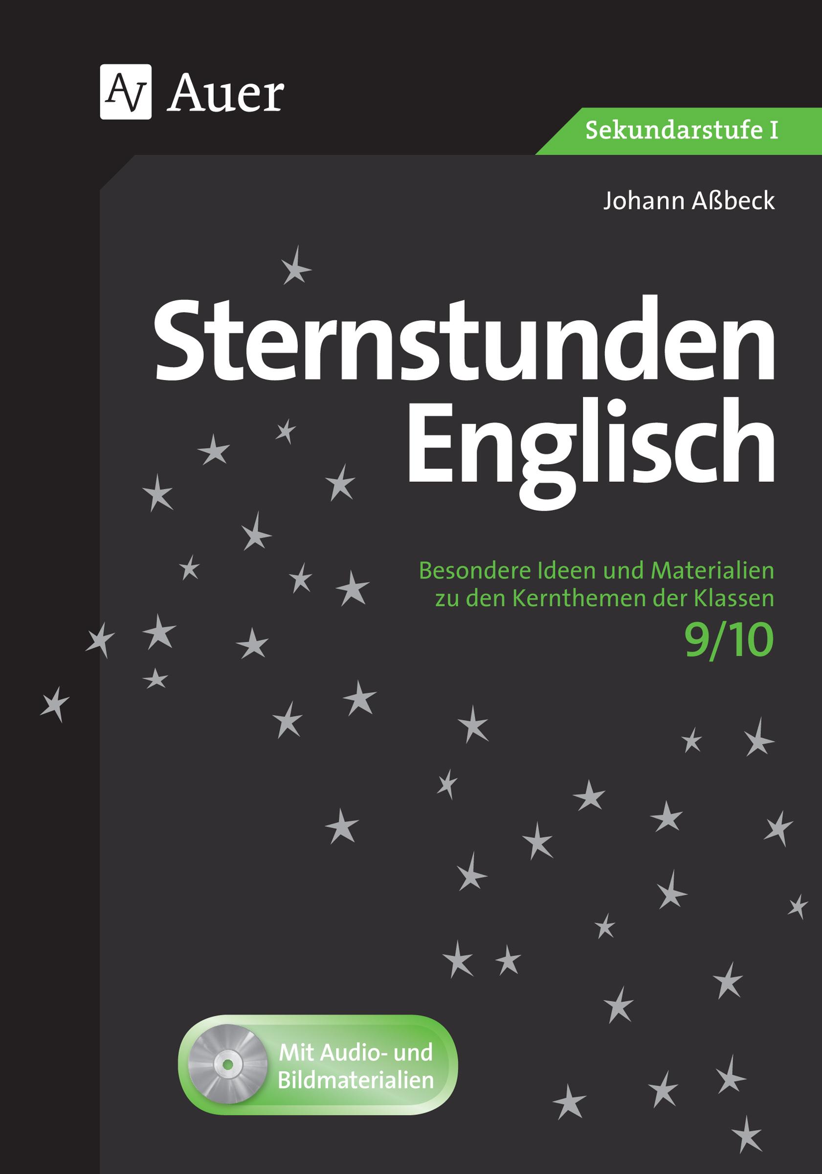 Vorderes Coverbild Sternstunden Englisch 9-10