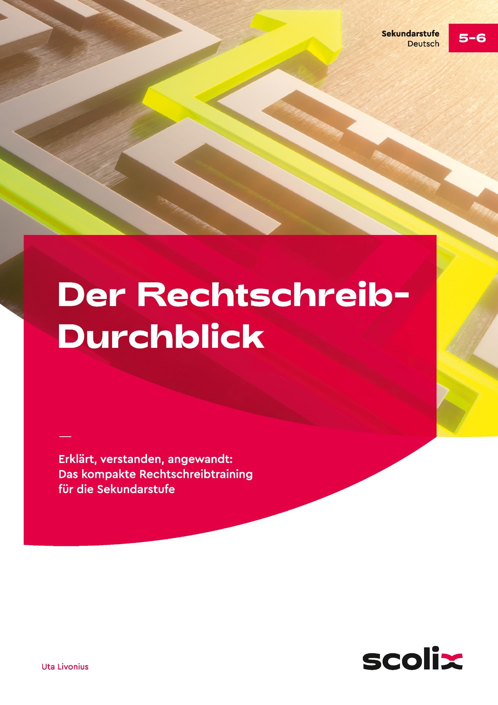 Vorderes Coverbild Der Rechtschreib-Durchblick